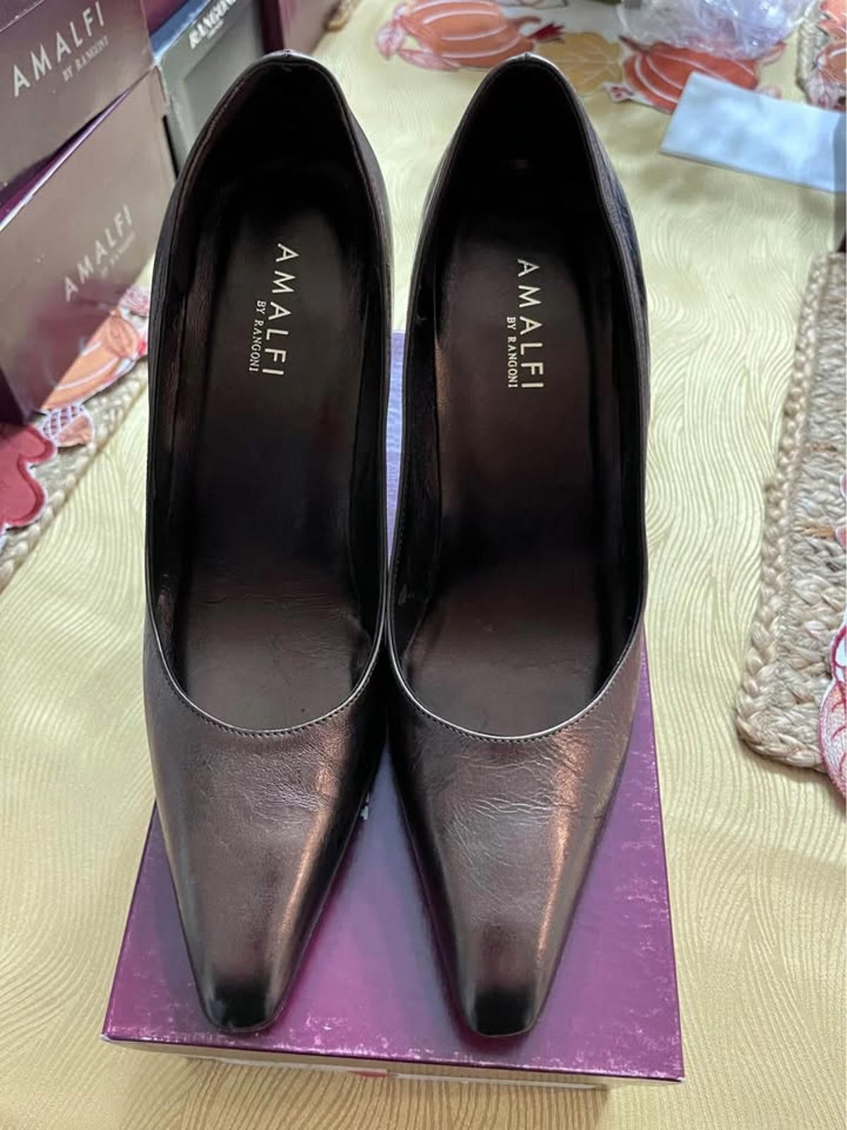Other Sz 9.5 copper brown Amalfi pumps Size US 9.5 / IT 39.5 - 1 Thumbnail