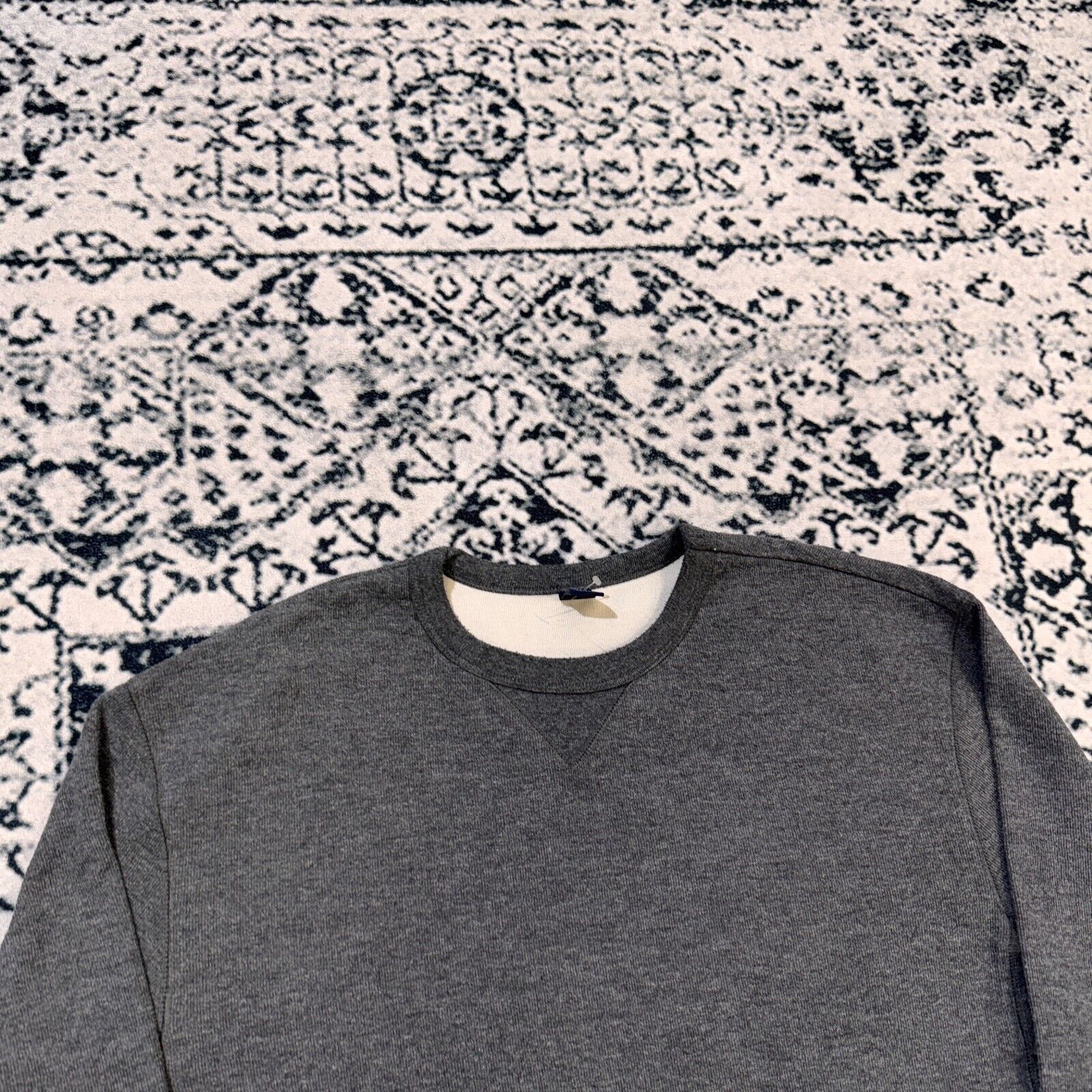 Gap × Vintage Vintage Gap Unisex Gray Cotton Crewneck Size XL Essentia Size US XL / EU 56 / 4 - 5 Thumbnail