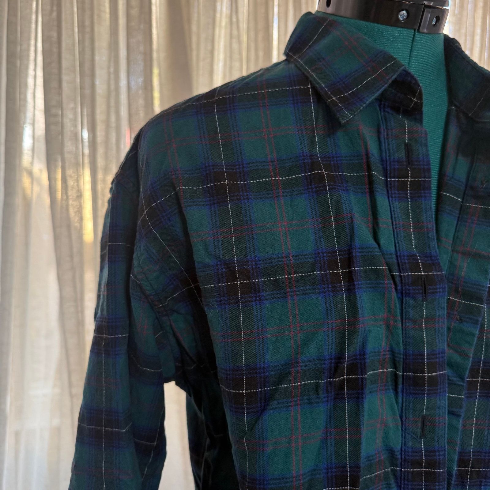 Uniqlo Uniqlo Plaid Button-Down Shirt | Sz L Size L / US 10 / IT 46 - 3 Thumbnail