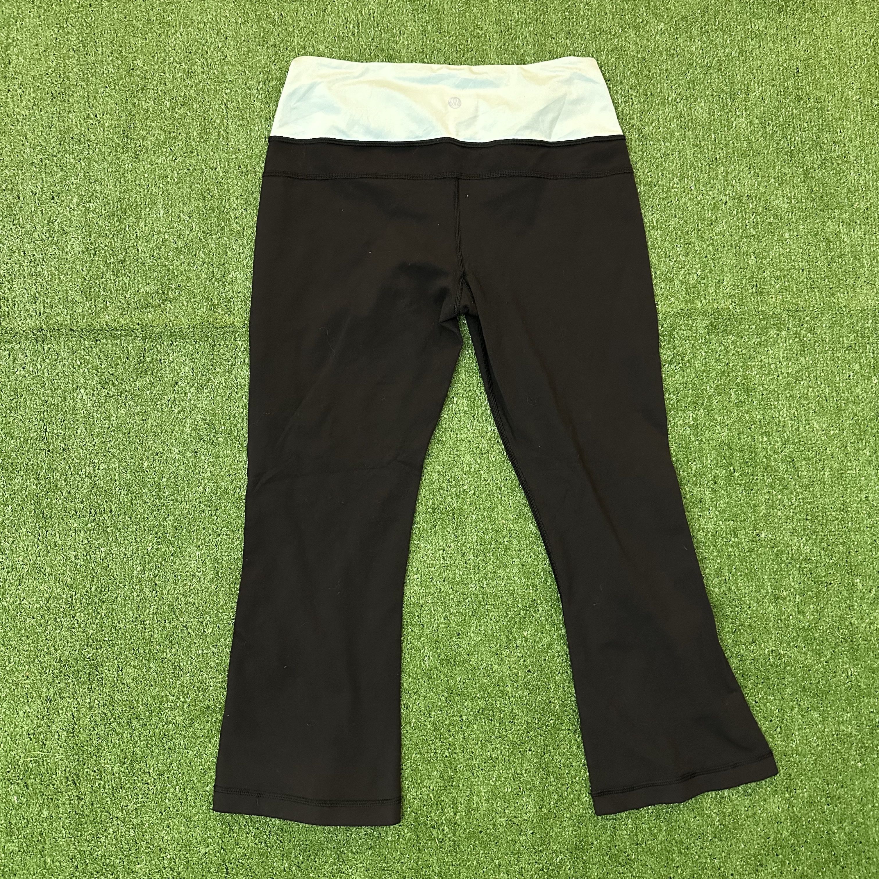 Lululemon Black/Blue Lululemon Capri Leggings Size 28" / US 6 / IT 42 - 6 Thumbnail