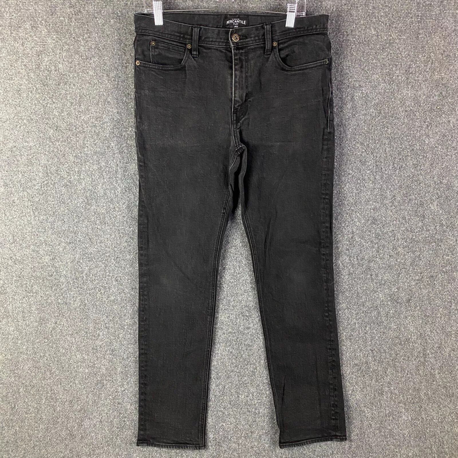 J.Crew J Crew Jeans Men's 33x32 Straight Leg Mercantile Denim Size US 33 - 1 Thumbnail