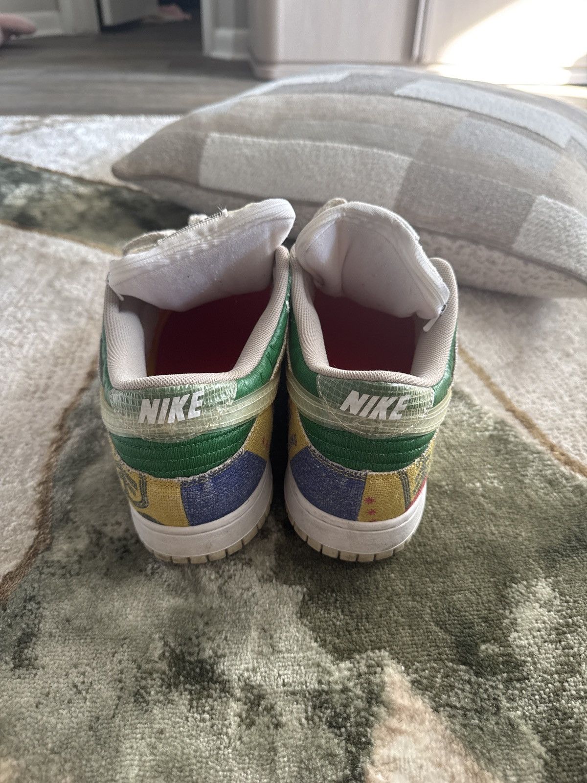 Nike Nike Dunk Low ‘City Market’ Size US 13 / EU 46 - 4 Thumbnail