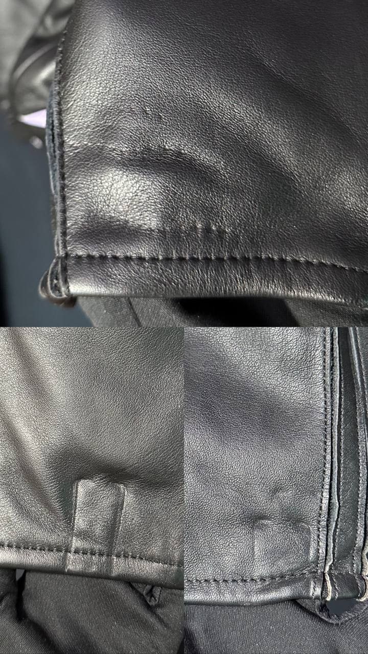 Leather NEW IDCS ISS motorrad mode Leather Pants Moto Biker Racing Size US 32 / EU 48 - 8 Thumbnail