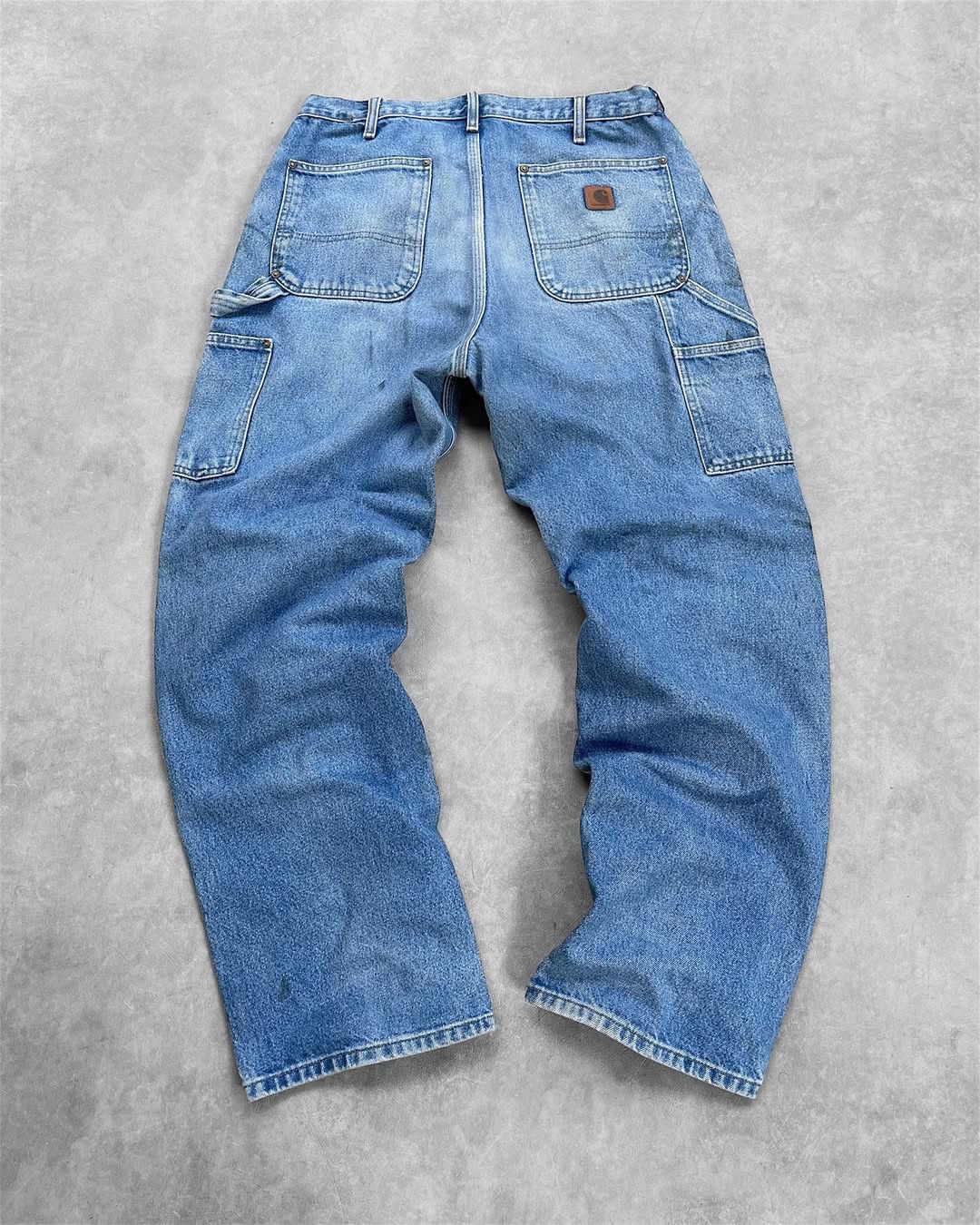 Carhartt Distressed Carhartt Douleknee Pant - B73 DST🥶 Size US 34 / EU 50 - 2 Thumbnail