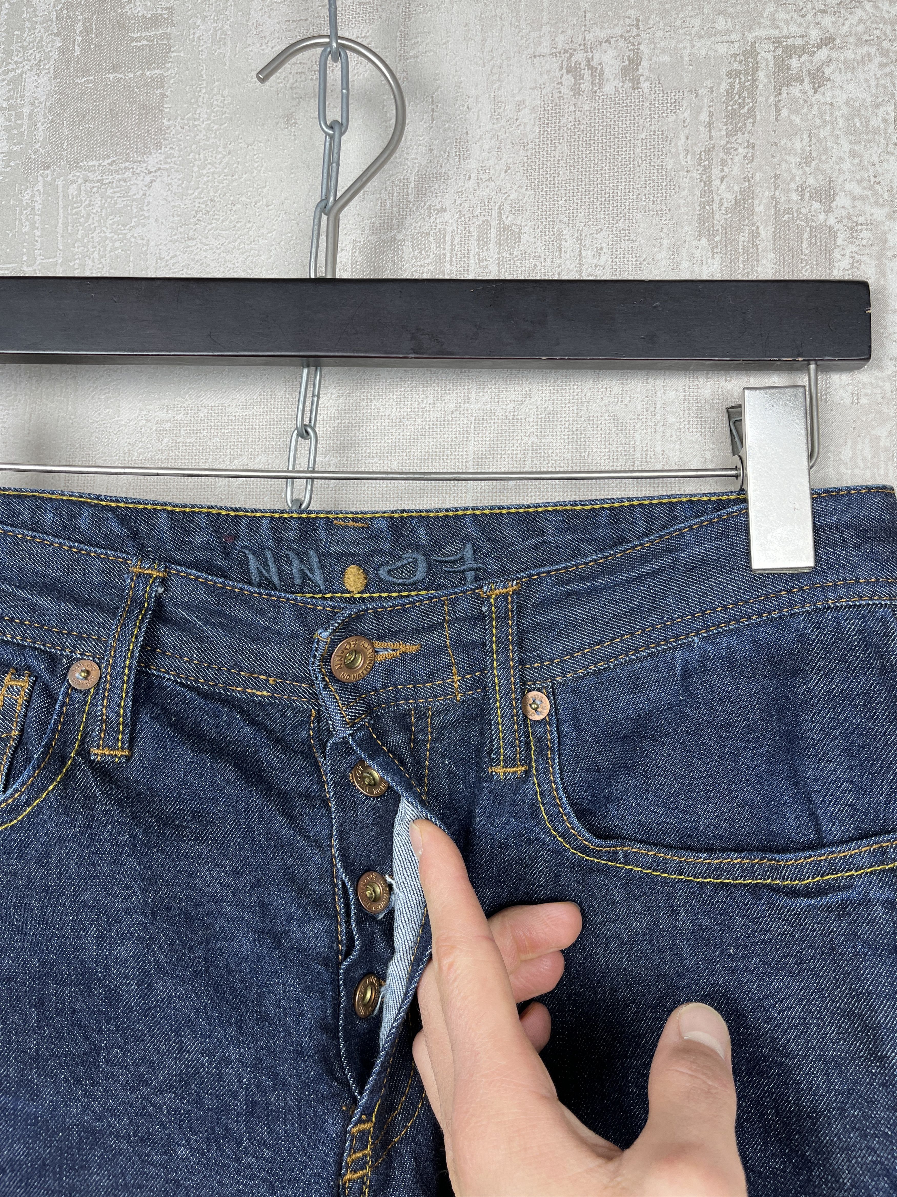 NN07 NN07 No Nationality Selvedge Denim Jeans Sz 30 / 34 Slim Fit Size US 30 / EU 46 - 6 Thumbnail