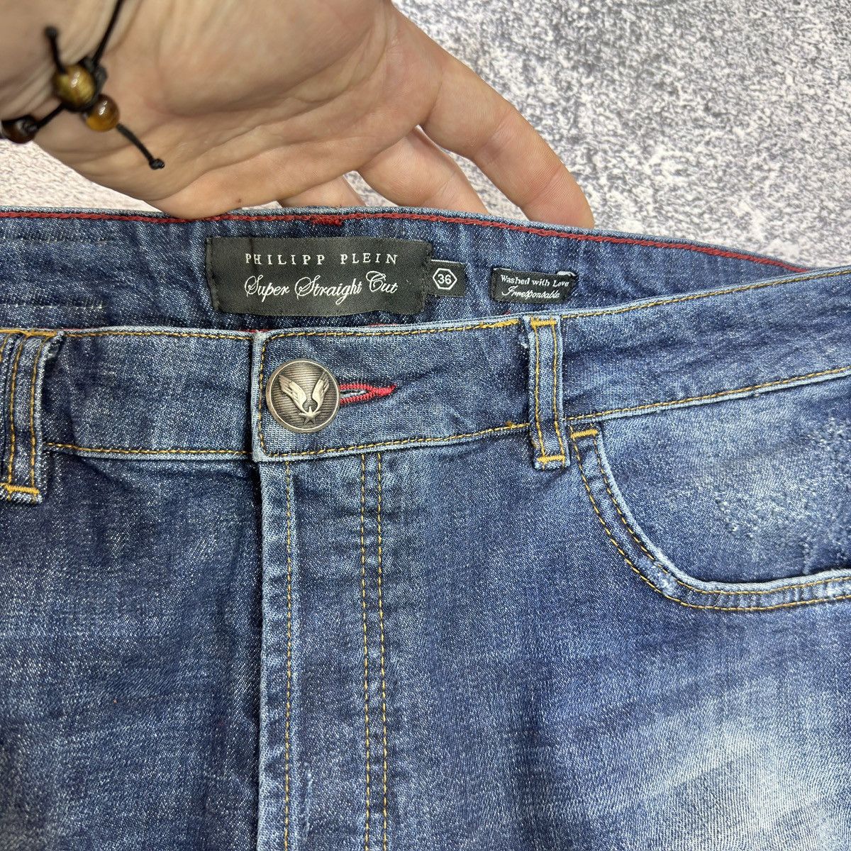 Philipp Plein Philipp Plein Super Straight Cut Mens Jeans 36 size Size US 36 / EU 52 - 6 Thumbnail