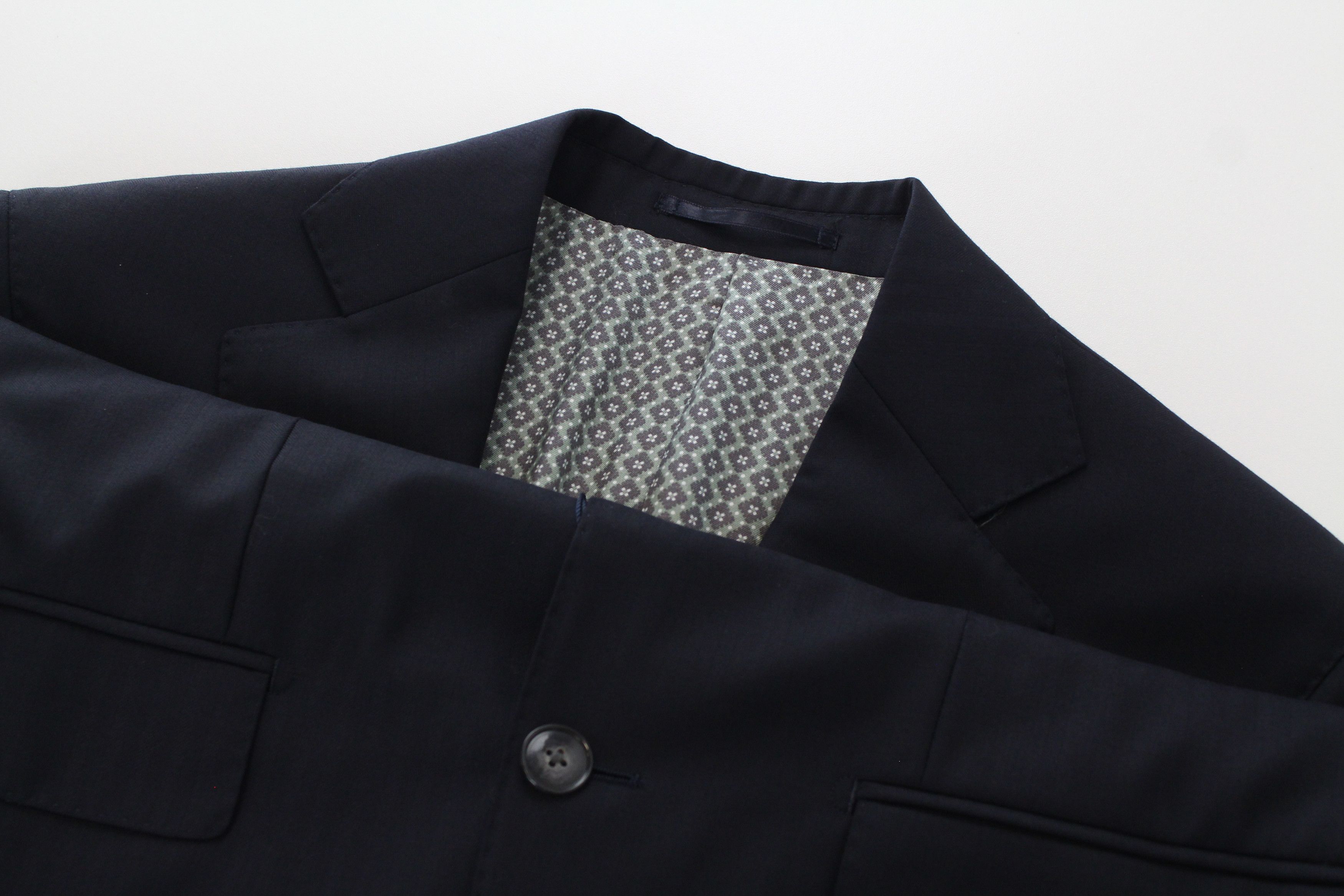 Suitsupply LAZIO UK38 Navy Wool Single-Breasted Lined Blazer 60883 Size 38R - 3 Thumbnail