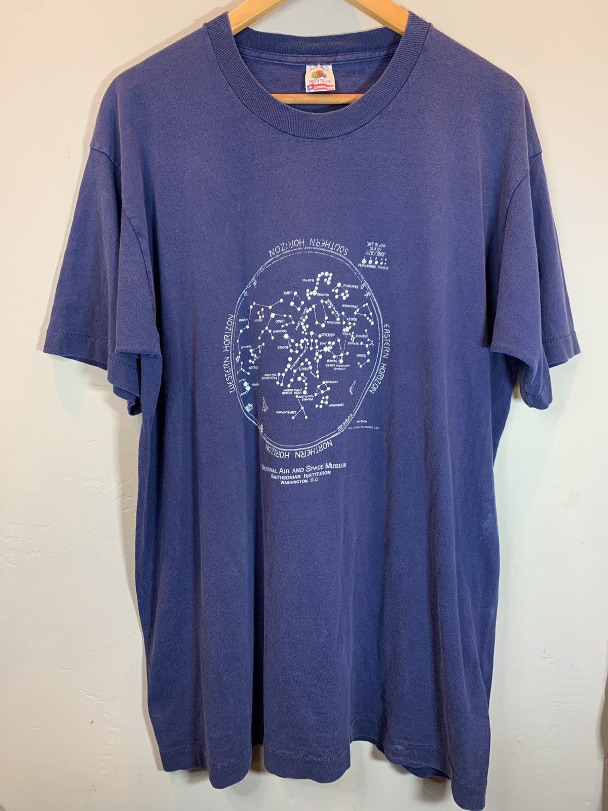 Arts & Science × Vintage RARE Vintage National Air & Space Museum Constellation Shirt Size US XL / EU 56 / 4 - 1 Thumbnail
