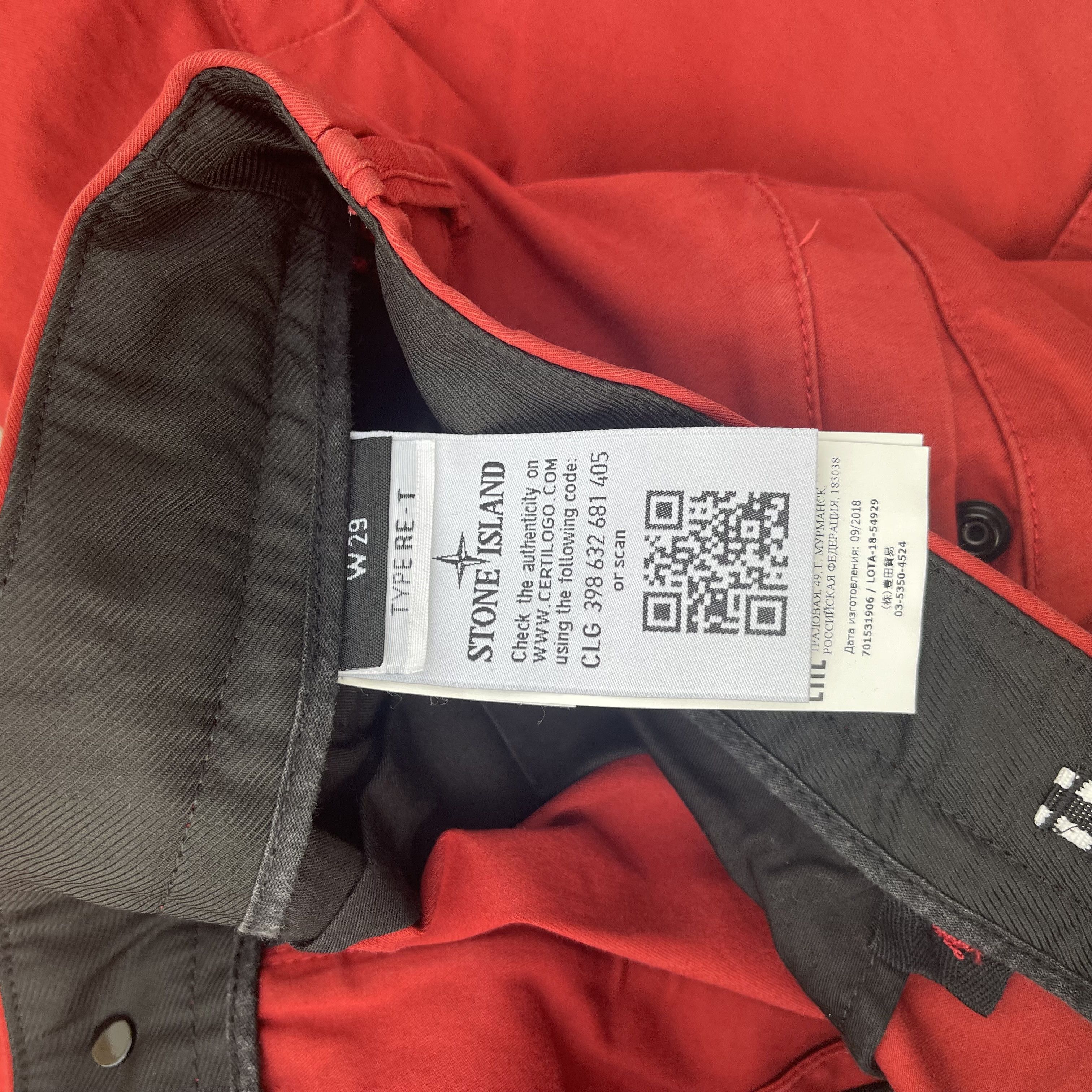 Stone Island Stone Island Tapered Cargo Pants Size US 29 - 9 Thumbnail