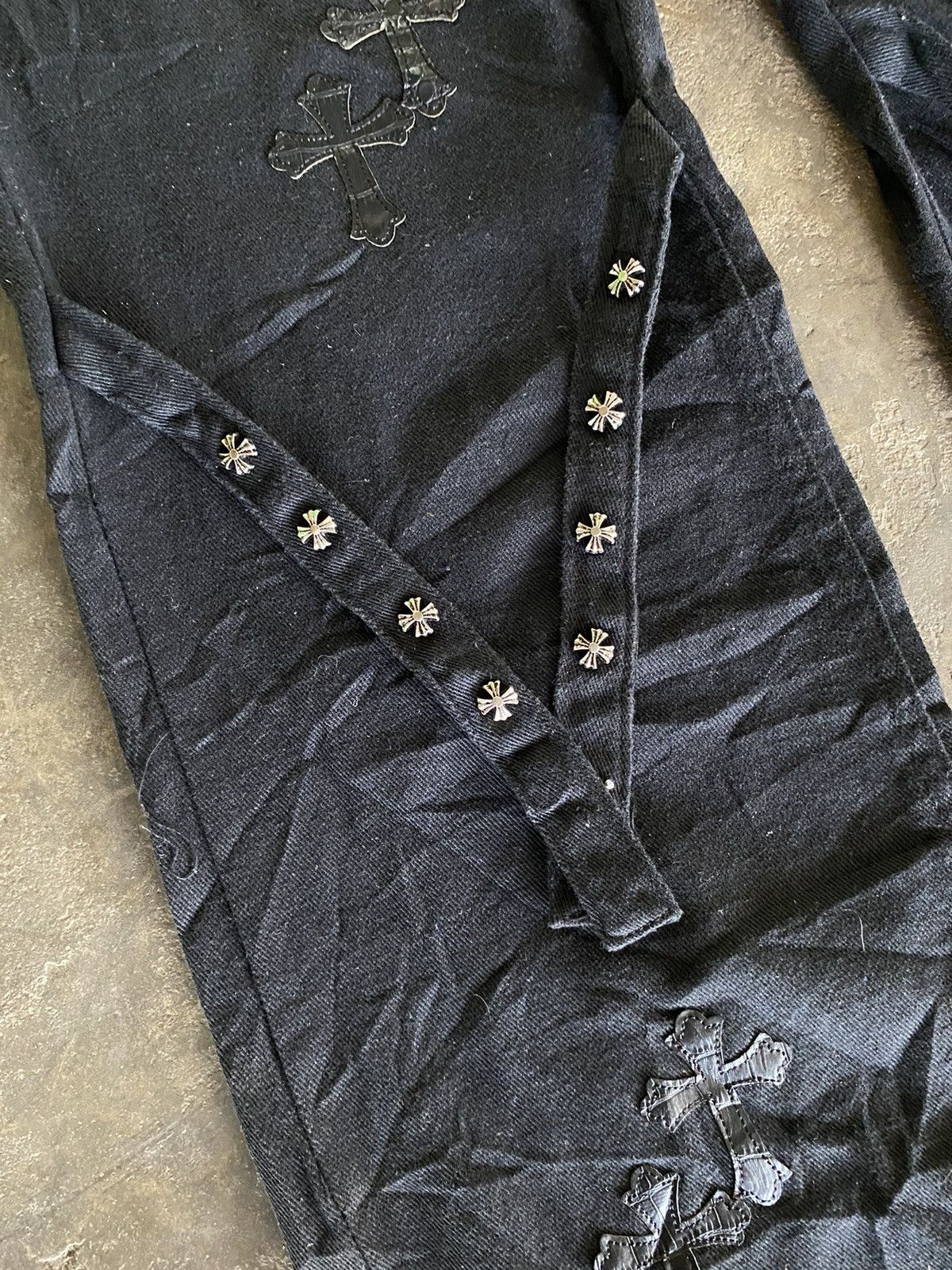 14th Addiction Y2K PUNKS IFSIXWASNINE DENIM PANTS Size US 34 / EU 50 - 4 Thumbnail