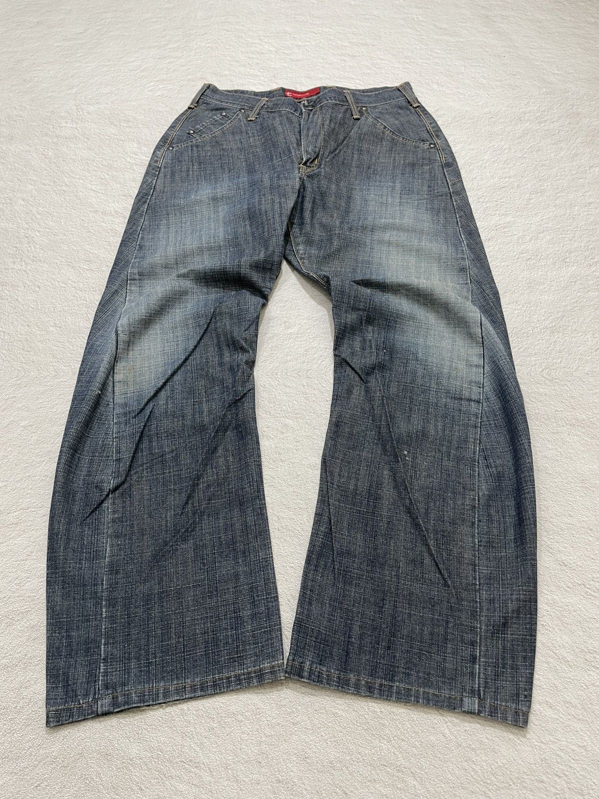 2000s Vintage Flared Jeans Edwin Denim Y2K