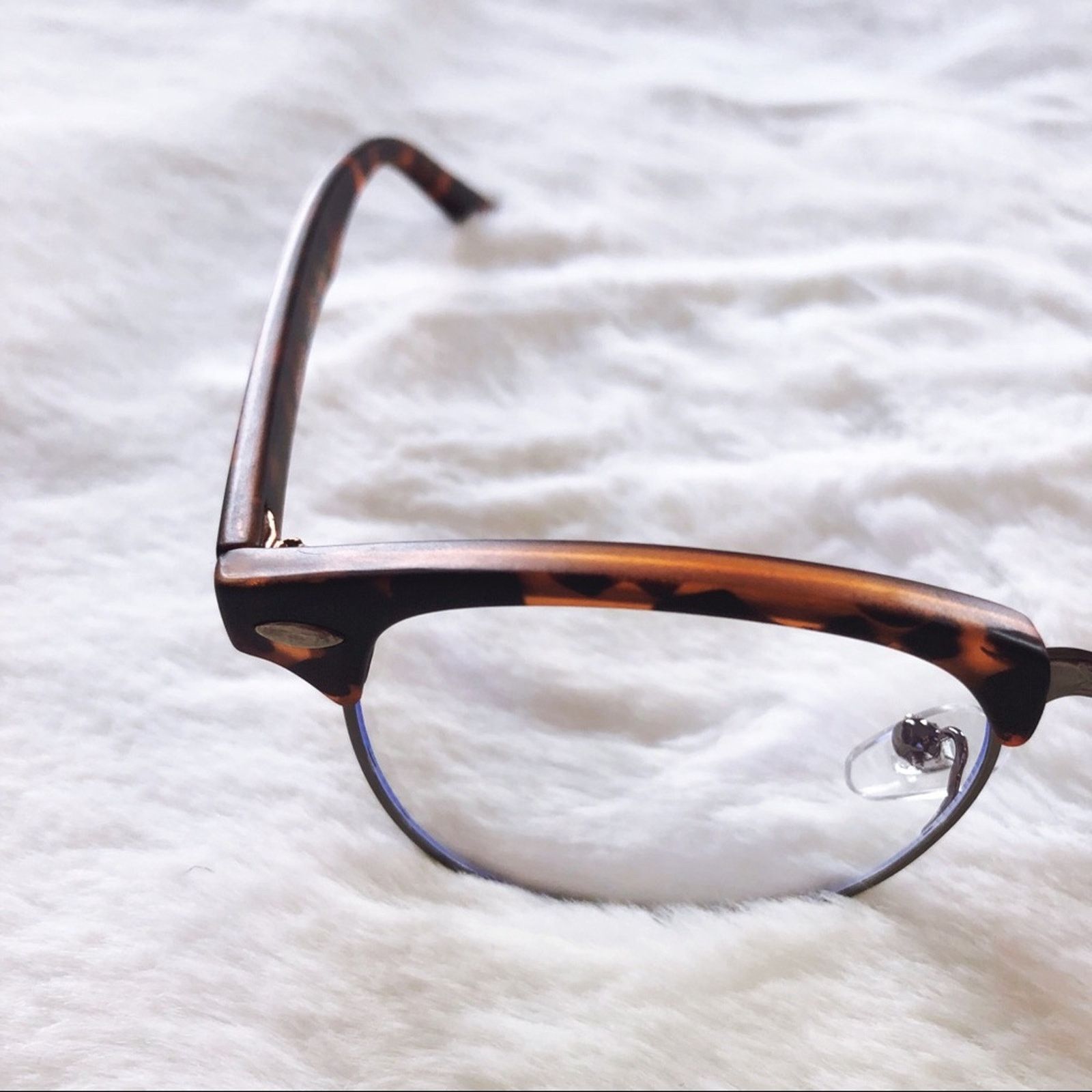 Other Vicky Tortoise Brown Blue Light Computer Glasses Size ONE SIZE - 6 Thumbnail