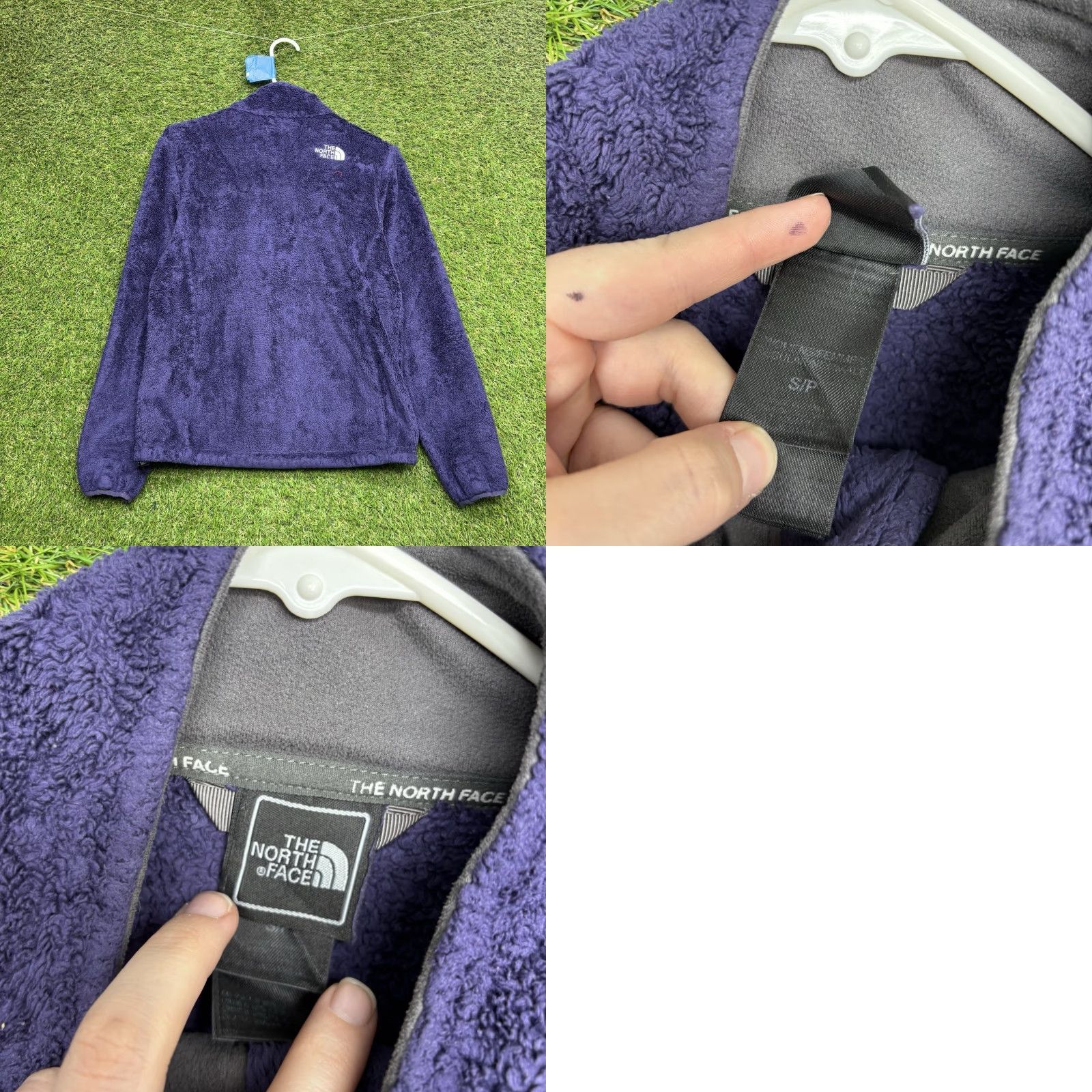 The North Face The North Face Jacket Womens Small Osito Fleece Full Zip Fuzzy Purple Style#AAHY Size S / US 4 / IT 40 - 8 Thumbnail