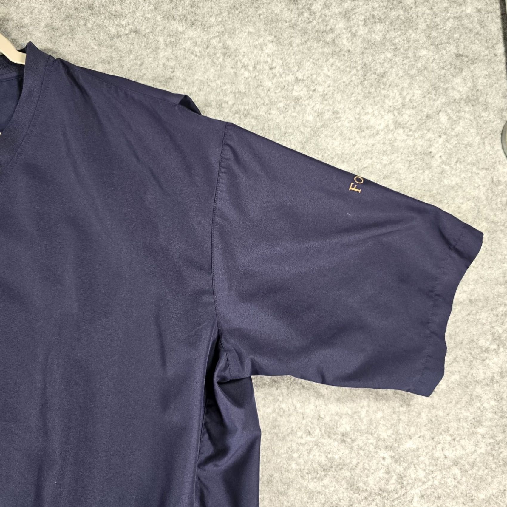 Footjoy FootJoy Windbreaker Pullover Mens 2XL Blue Golf Casual Jacket/Coat Short Sleeve Polyester Softshell Size US XXL / EU 58 / 5 - 6 Thumbnail