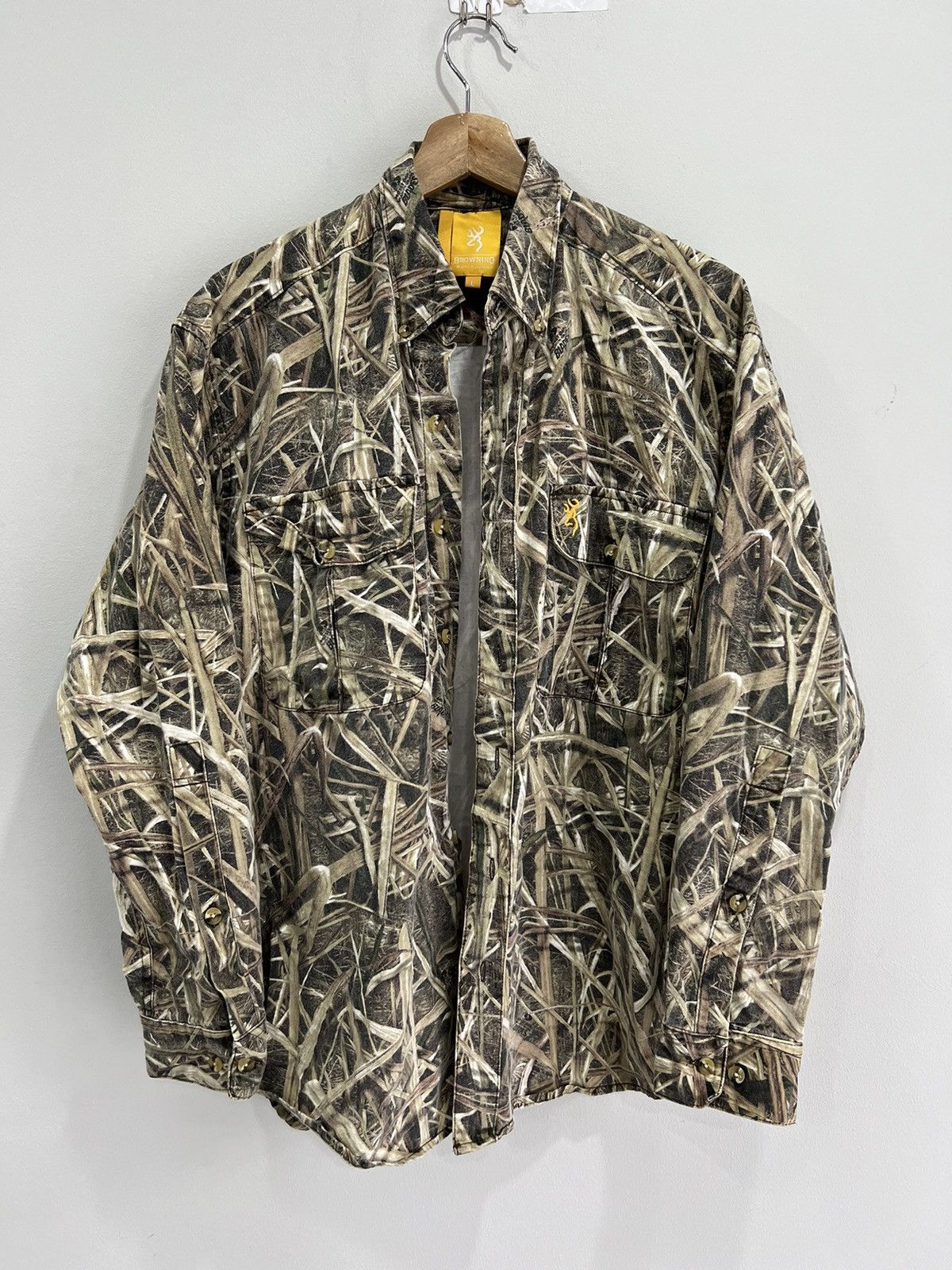 Vintage Vintage Camo Real Tree Button Up Shirt Size US L / EU 52-54 / 3 - 1 Thumbnail
