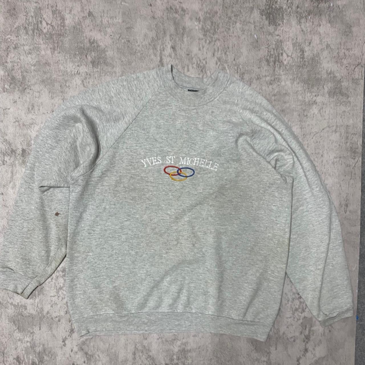 Other Grey vintage 90s Olympic crewneck sweatshirt Size US XL / EU 56 / 4 - 1 Thumbnail