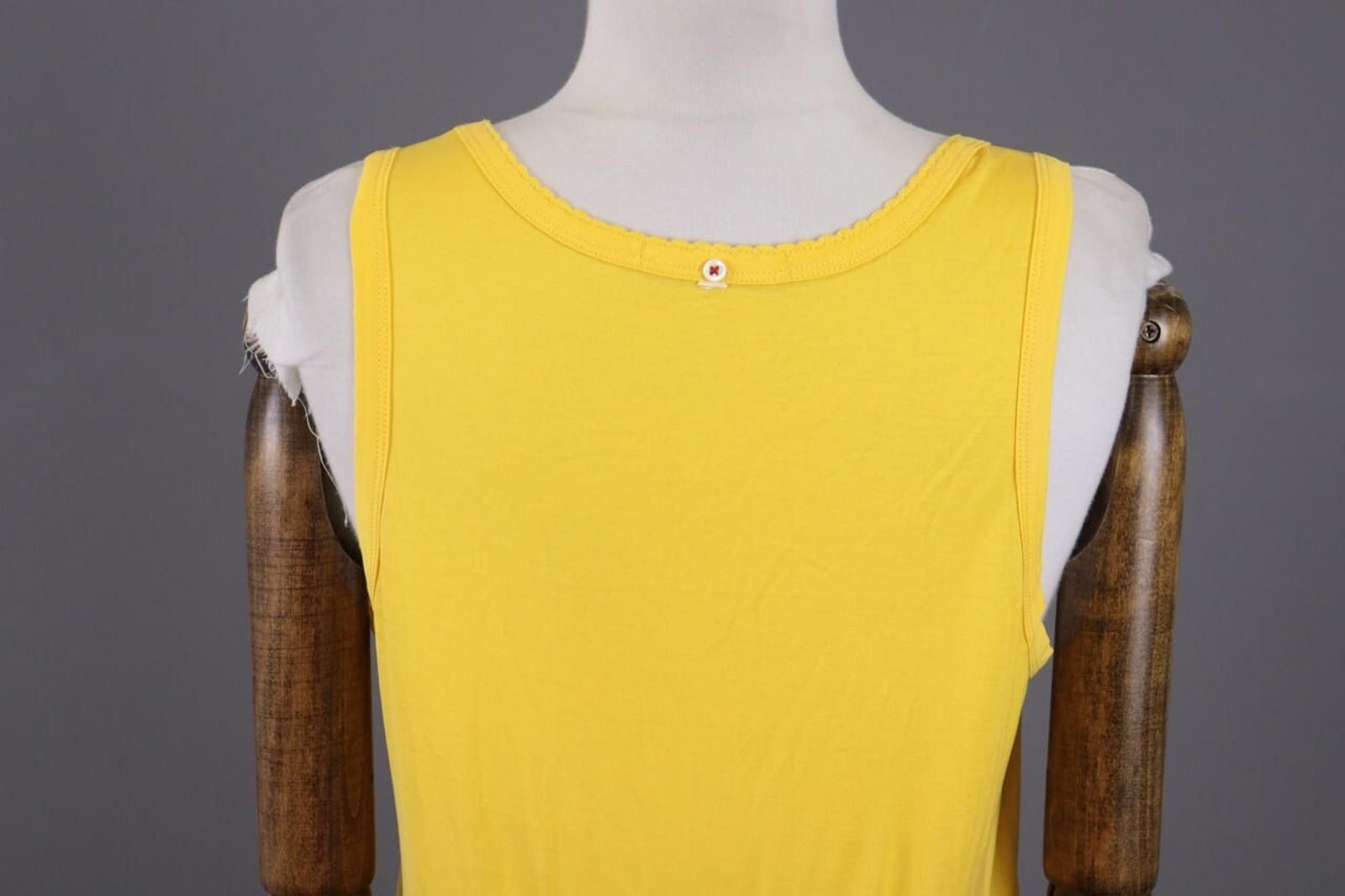Designer High Use Claire Campbell Yellow Summer Tunic Dress Size M / US 6-8 / IT 42-44 - 7 Thumbnail