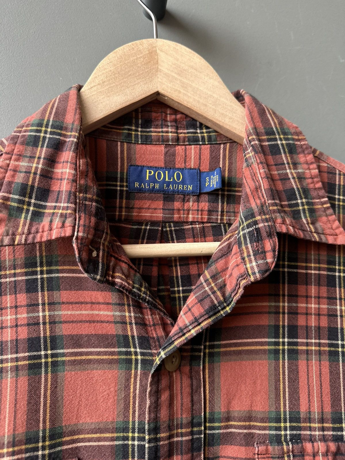 Polo Ralph Lauren Polo Ralph Lauren Cotton Check Shirt Size S Size US S / EU 44-46 / 1 - 3 Thumbnail