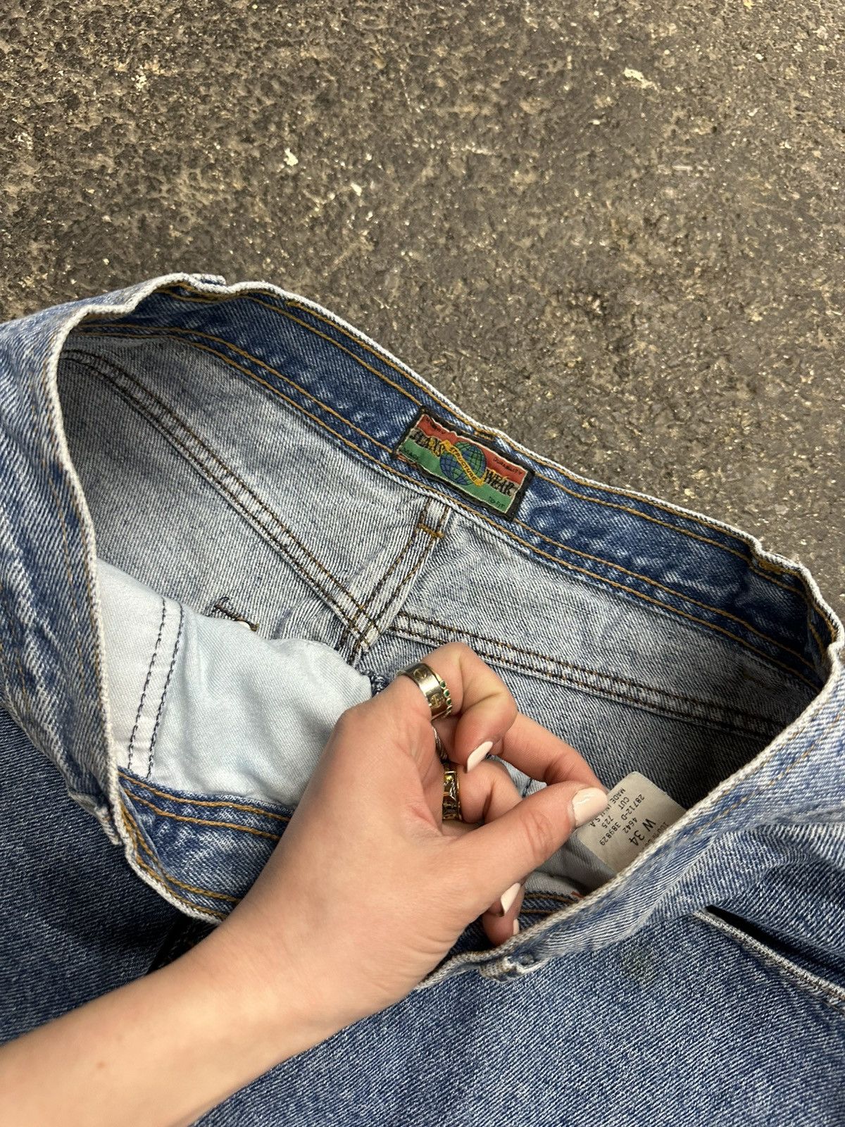 Japanese Brand × Vintage Y2K baggy jorts Size US 34 / EU 50 - 2 Thumbnail