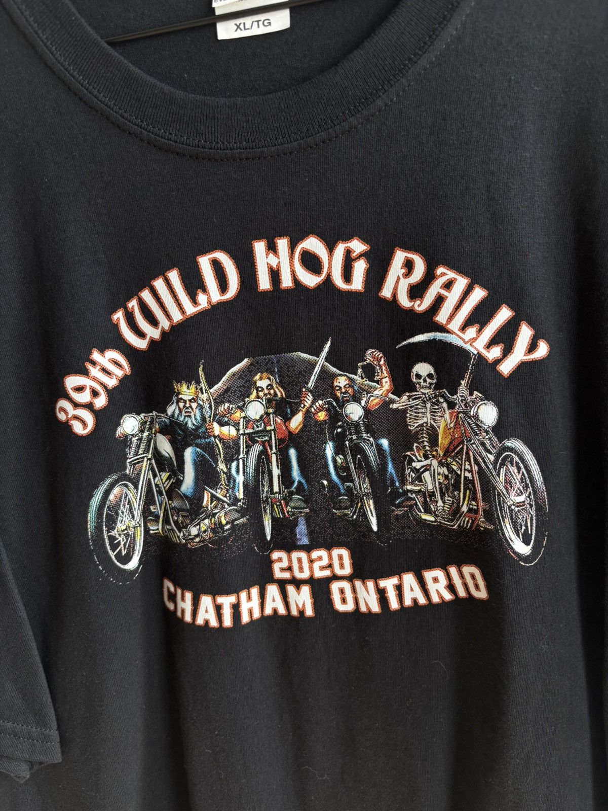 Harley Davidson Vintage Streetwear Harley Davidson Biker Motorcycle T-shirt Size US XL / EU 56 / 4 - 2 Thumbnail