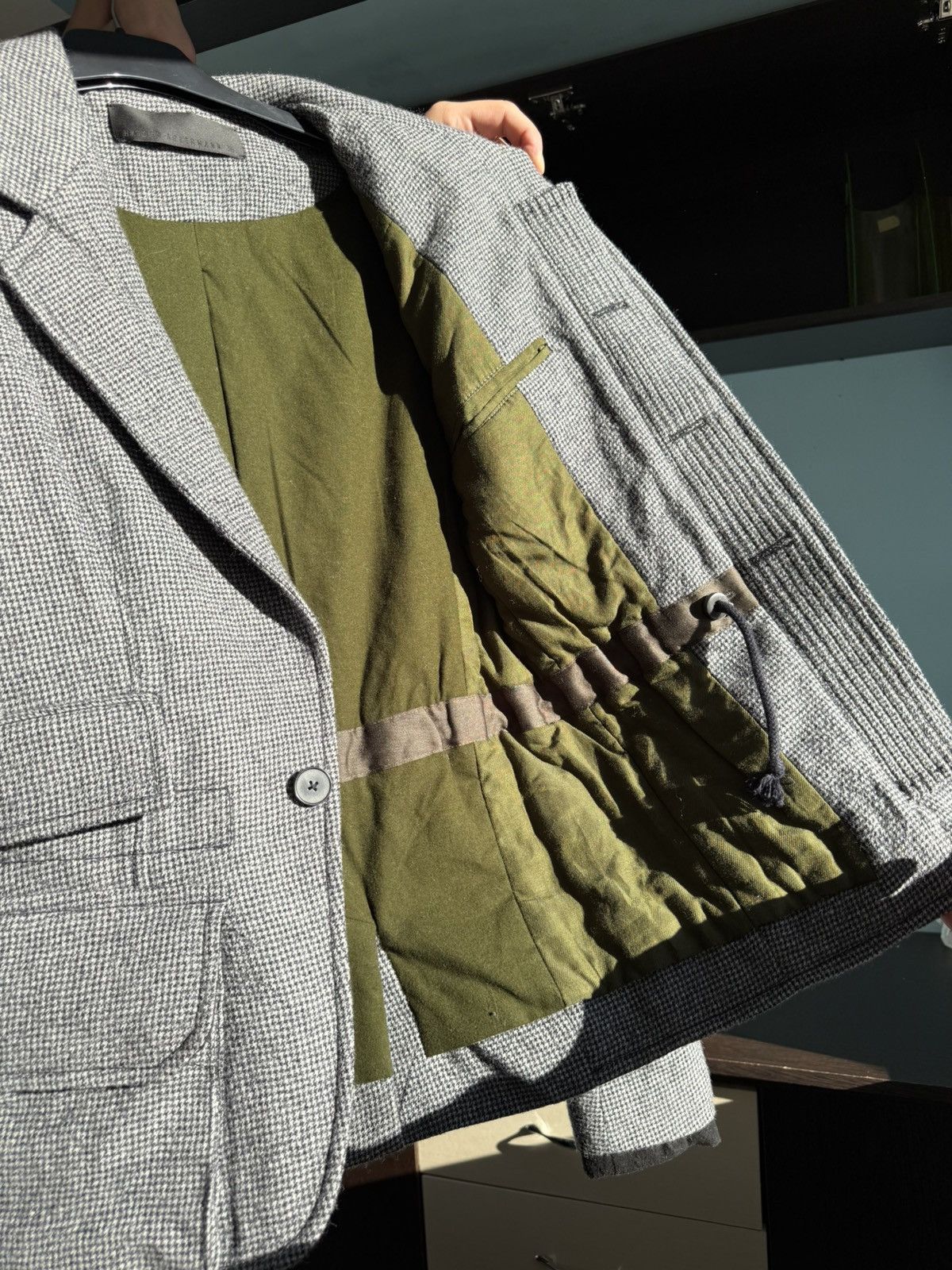 Haider Ackermann Haider Ackeramnn Gingham Houndstooth Wool Blazer Jacket Size S / US 4 / IT 40 - 12 Thumbnail