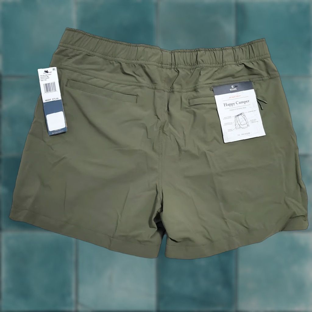 Roark Roark Happy Camper Shorts Men XXL Military Green 16” Outseam Outdoor Versatile Size US 39 - 1 Thumbnail
