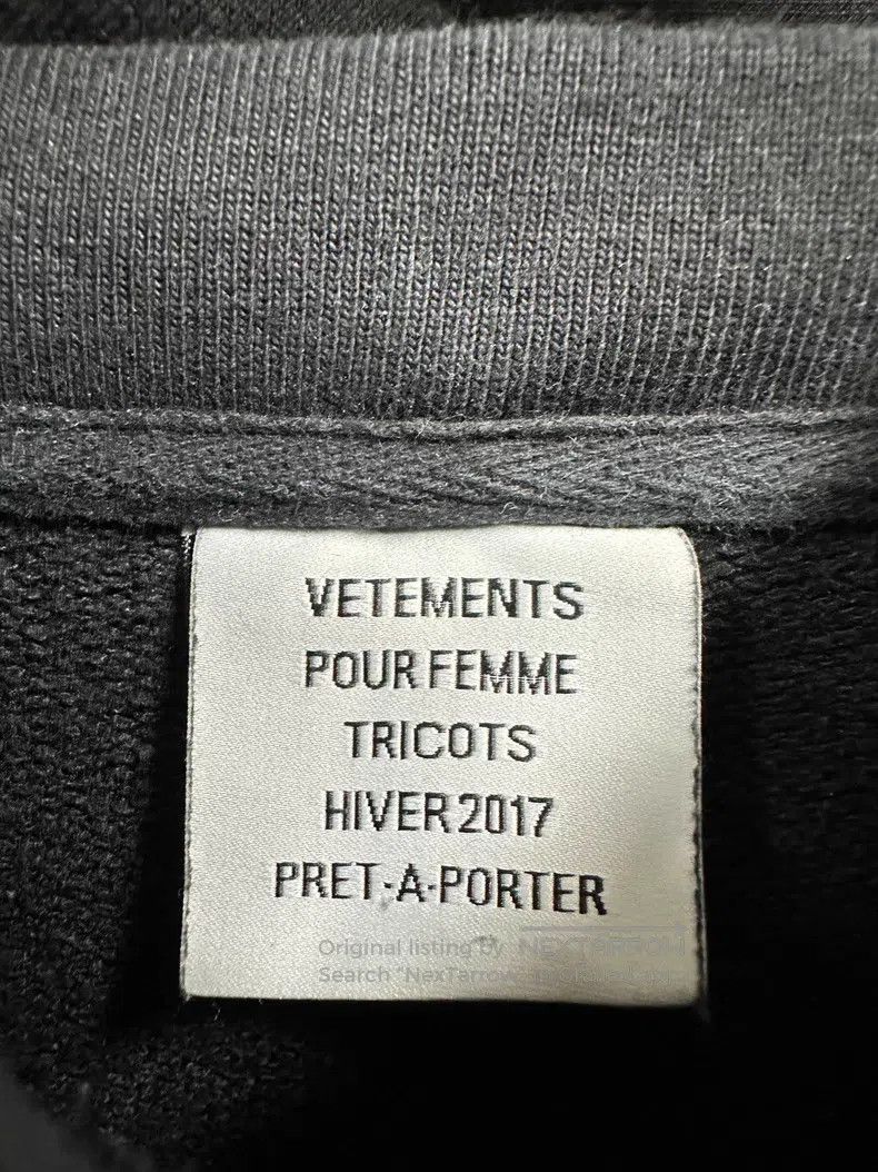 Other Vetements Fake Two-Piece Short-Sleeve Hoodie Size US XS / EU 42 / 0 - 5 Thumbnail
