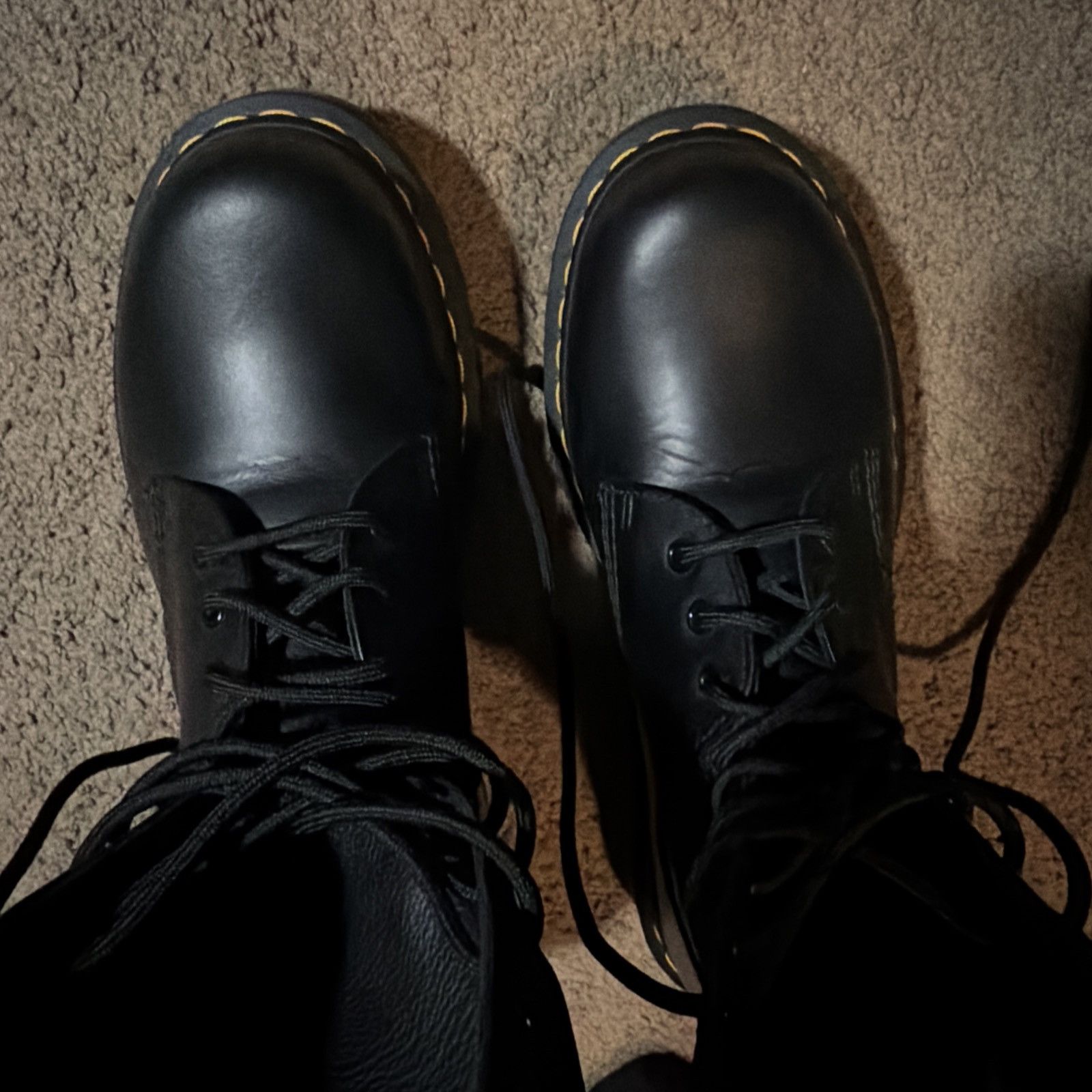 Dr. Martens × MM6 (Used) Dr. Martens x MM6 Maison Margiela Twisted 10-Eye Size US 11 / EU 44 - 12 Thumbnail
