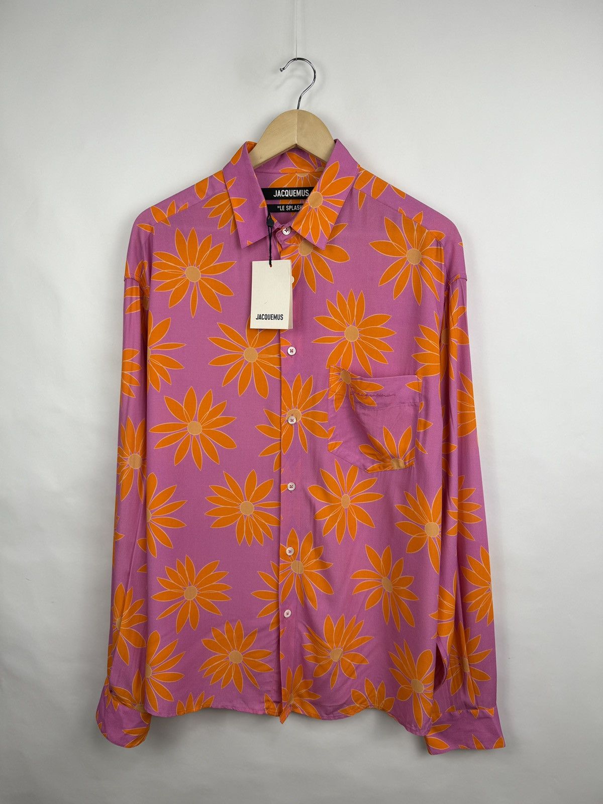 Jacquemus 🇫🇷 NEW ❗️Jacquemus “ Le Splash” Floral Print Shirt Size US M / EU 48-50 / 2 - 5 Thumbnail