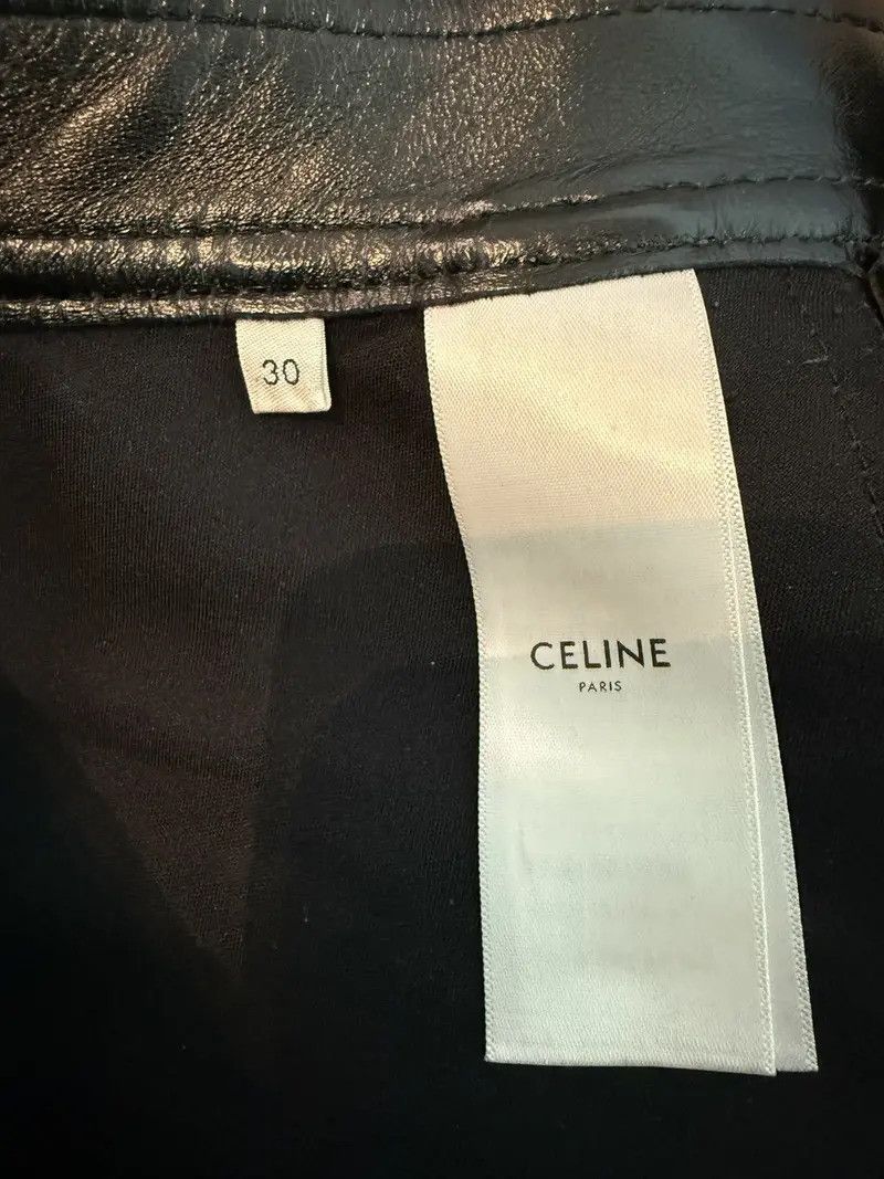 Celine Studded Leather Jeans Runway Size US 30 / EU 46 - 6 Thumbnail