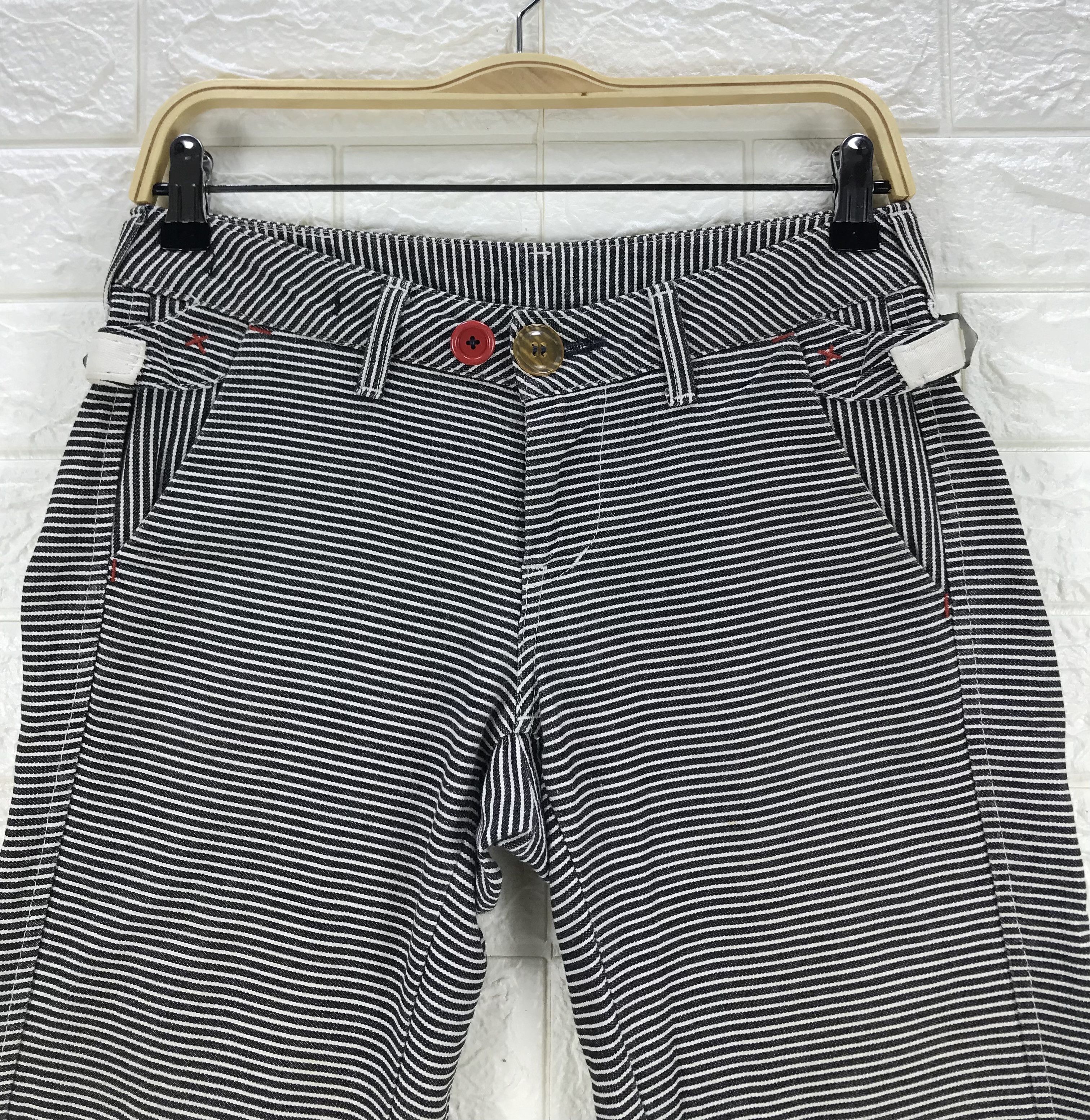 Johnbull Vintage John Bull Hickory Striped Jeans Size 29" - 6 Thumbnail