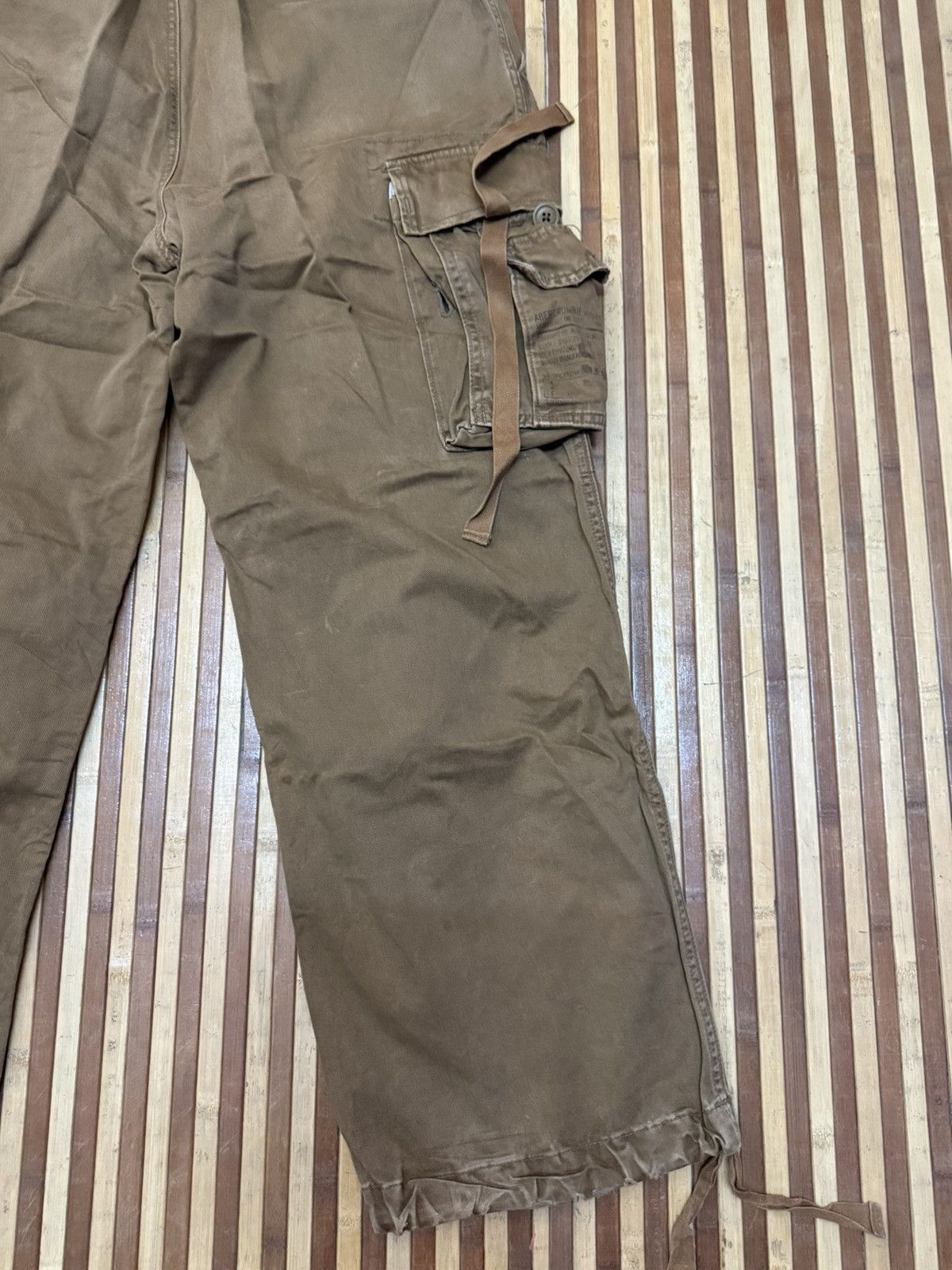 Abercrombie & Fitch Vintage Abercrombie & Fitch Cargo Pants W32 Y2K Baggy Size US 32 / EU 48 - 9 Thumbnail