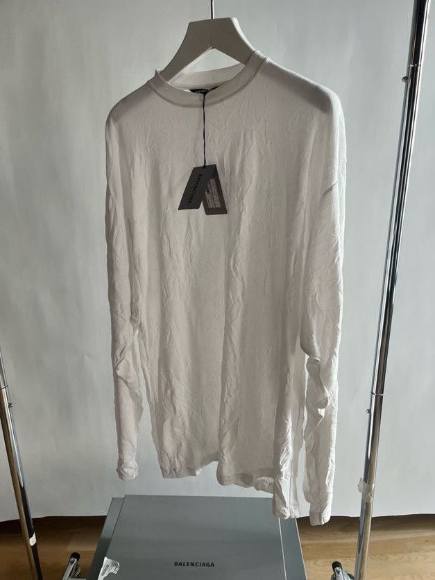 Balenciaga Sporty Mesh L/S Jersey Size US XL / EU 56 / 4 - 1 Thumbnail