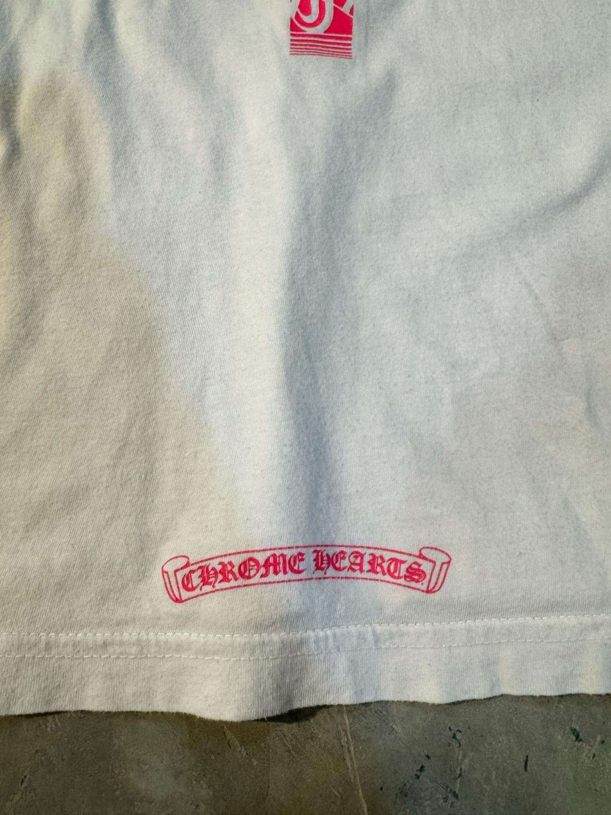 Chrome Hearts Chrome Hearts Pink print white longsleeves Size US M / EU 48-50 / 2 - 6 Thumbnail