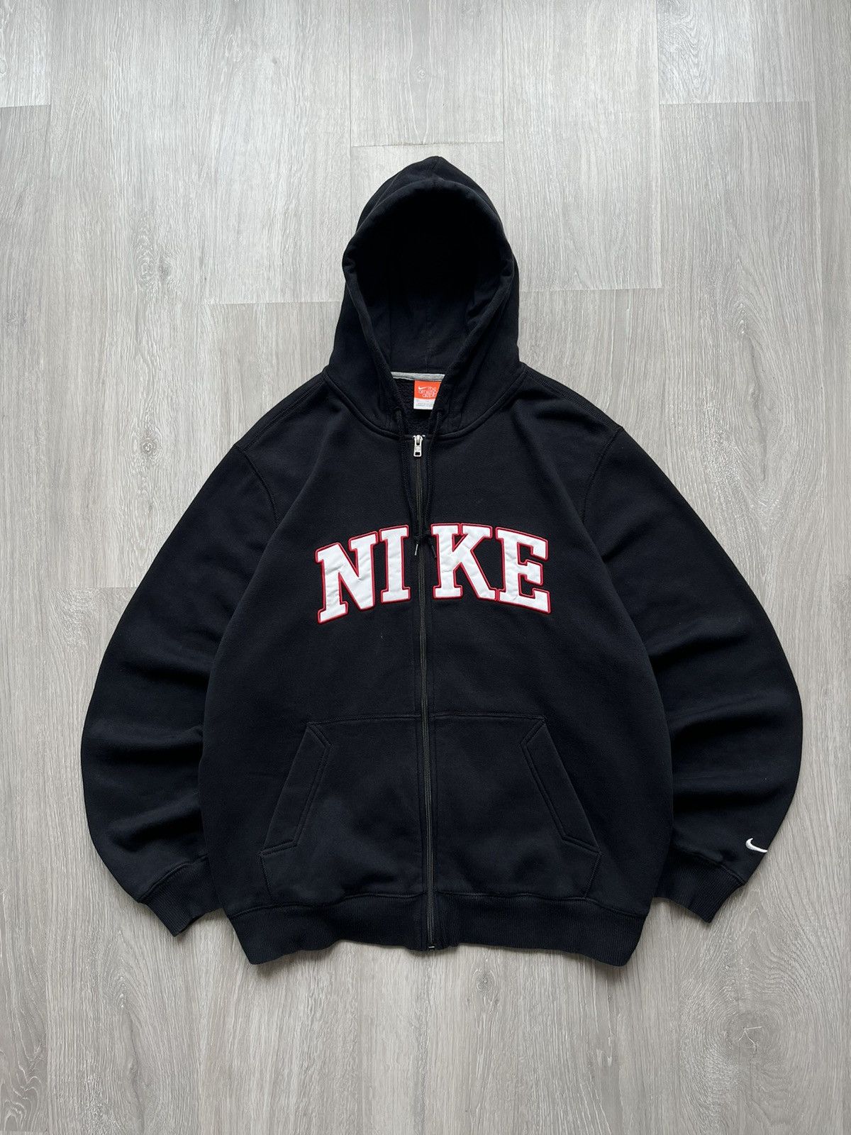 Vintage NIKE Foodie Black×White×red Vintage Nike Air Red Black White Skater Tennis Shoes 9 - Etsy