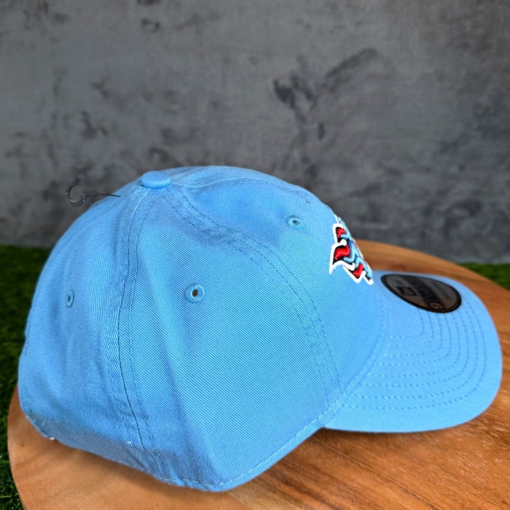 New Era New Era Titans NFL 9TWENTY Adjustable Hat Cap Light Blue Mens NWT Size ONE SIZE - 3 Thumbnail