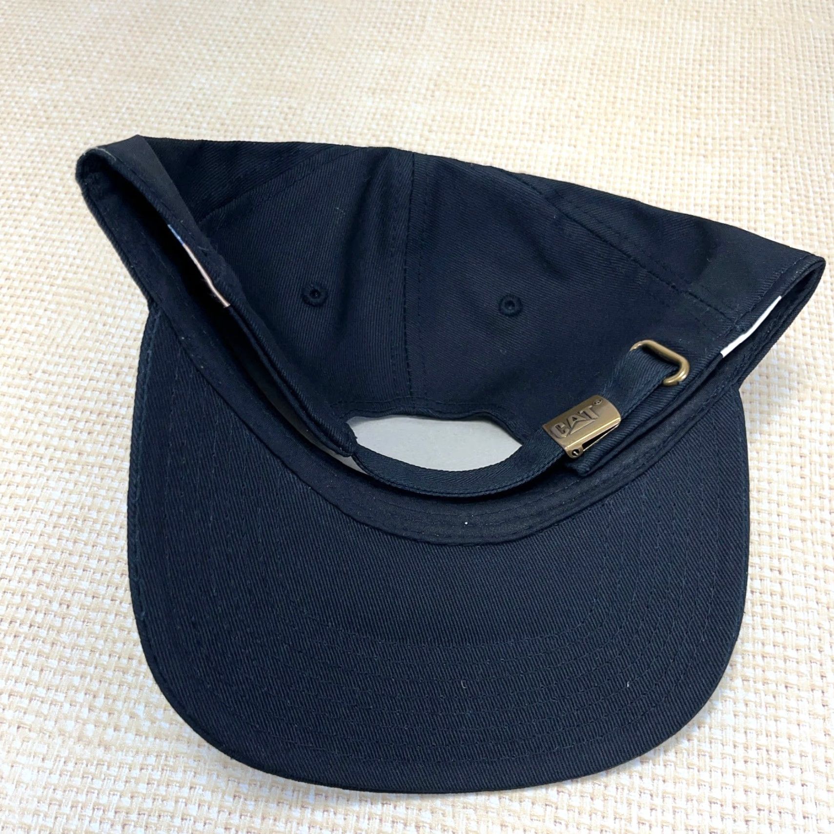 Vintage VINTAGE CAT Baseball Cap Hat Men 90s USA Adjustable Black Cotton Twill Casual Size ONE SIZE - 4 Thumbnail
