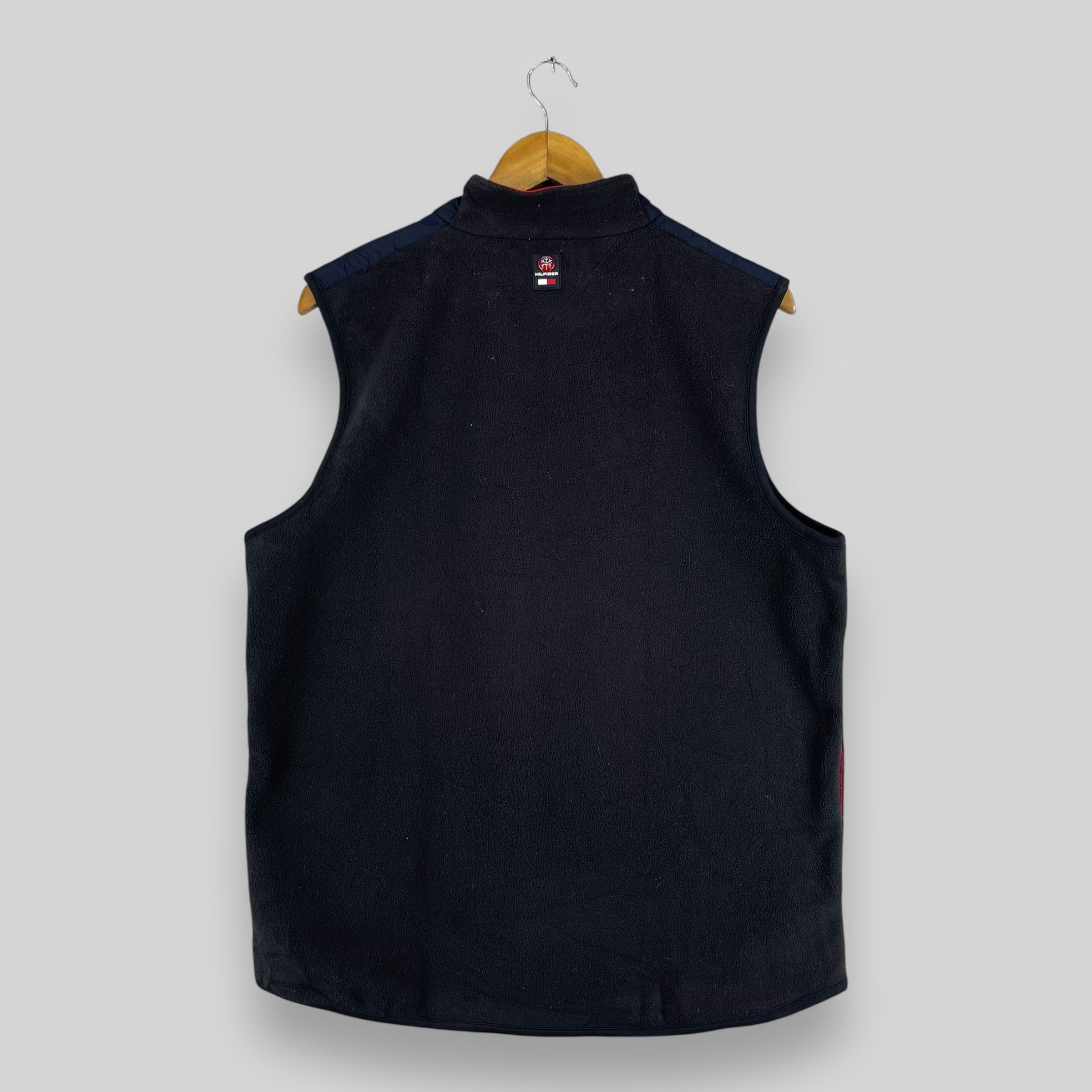 Tommy Hilfiger Vintage 90s TOMMY HILFIGER Fleece Vest Jacket Zip Up Size US M / EU 48-50 / 2 - 10 Thumbnail