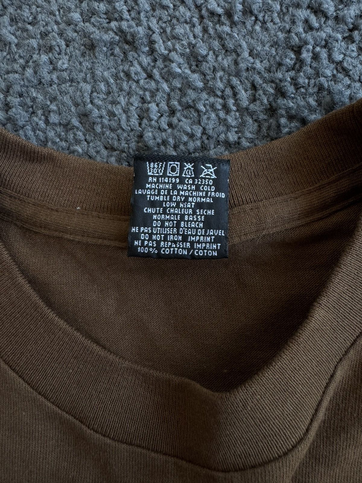 Quiksilver × Vintage VINTAGE Y2K QUIKSILVER BROWN BACK PRINT Size US L / EU 52-54 / 3 - 4 Thumbnail