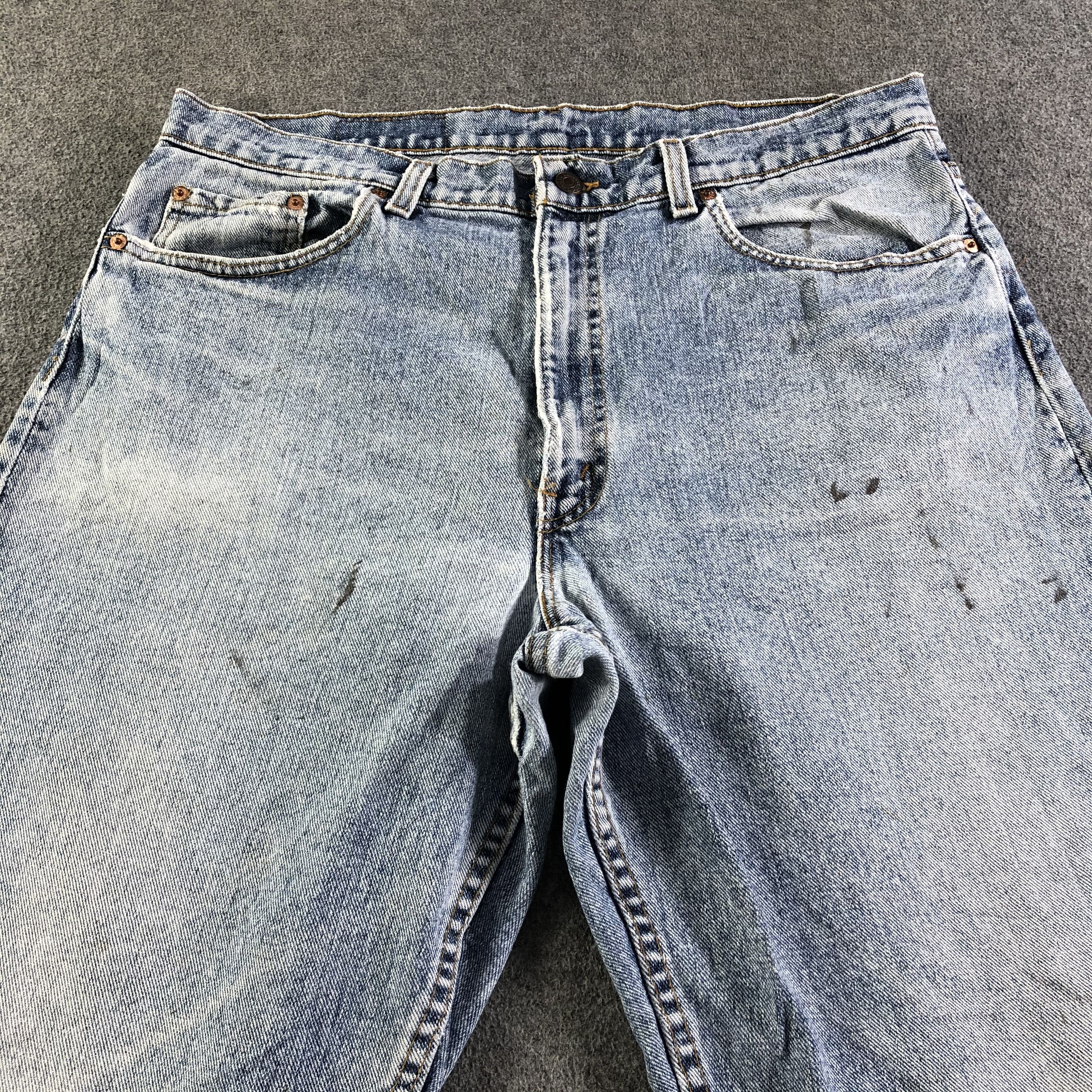Levi's × Vintage Vintage Light Wash Levis Jeans-J4379 Size 37" - 3 Thumbnail