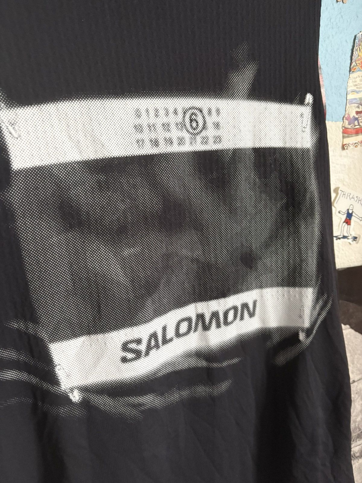 Maison Margiela × Salomon MM6 Maison Margiela Black Salomon Tank Top Size US S / EU 44-46 / 1 - 2 Thumbnail