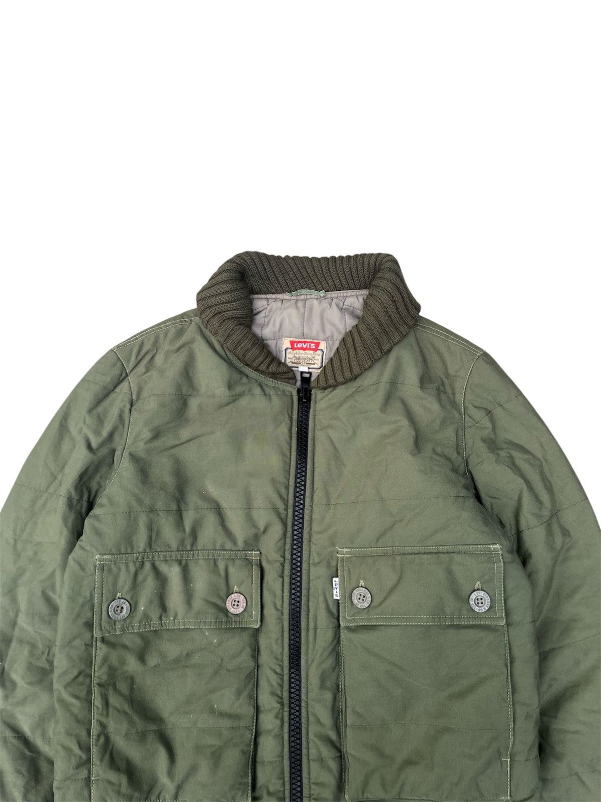 Levi's Vintage Clothing Vintage 80s Levis Double Big Pocket Padded Jacket Size US M / EU 48-50 / 2 - 4 Thumbnail