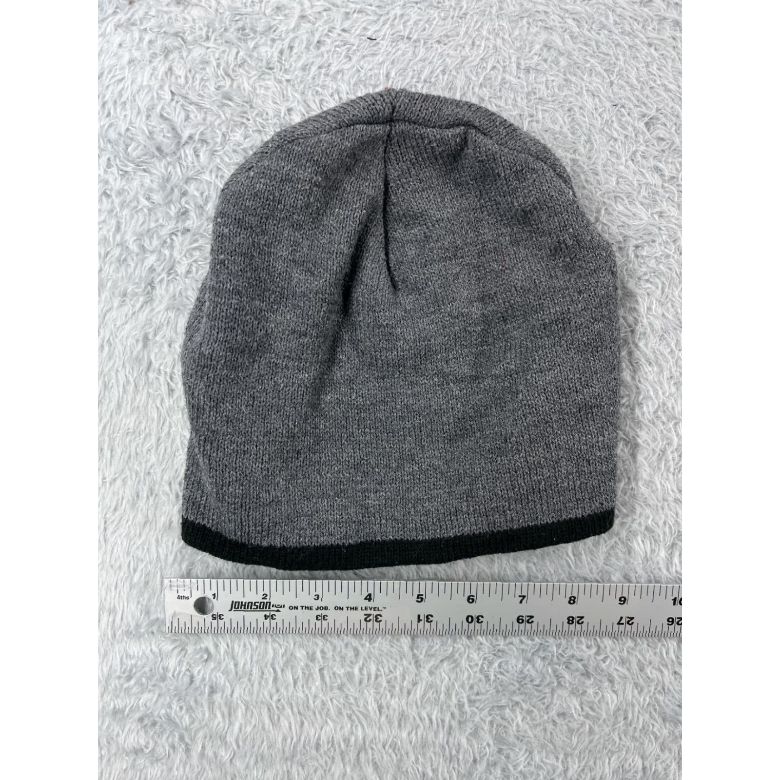 Port & Company TBF Beanie Toque Adult One Size Gray Knit 100% Acrylic MTB Racing Ski Biking Size ONE SIZE - 4 Thumbnail