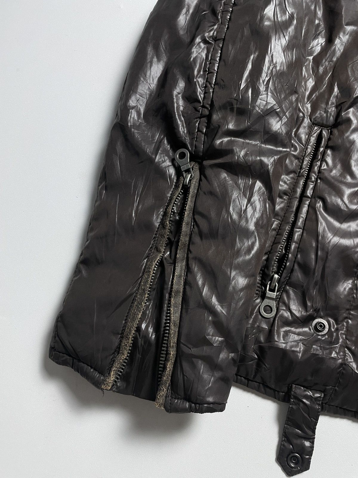 14th Addiction 2000’s Mossimo - Bikers Trim Fur Puffer Jacket Size US M / EU 48-50 / 2 - 16 Thumbnail