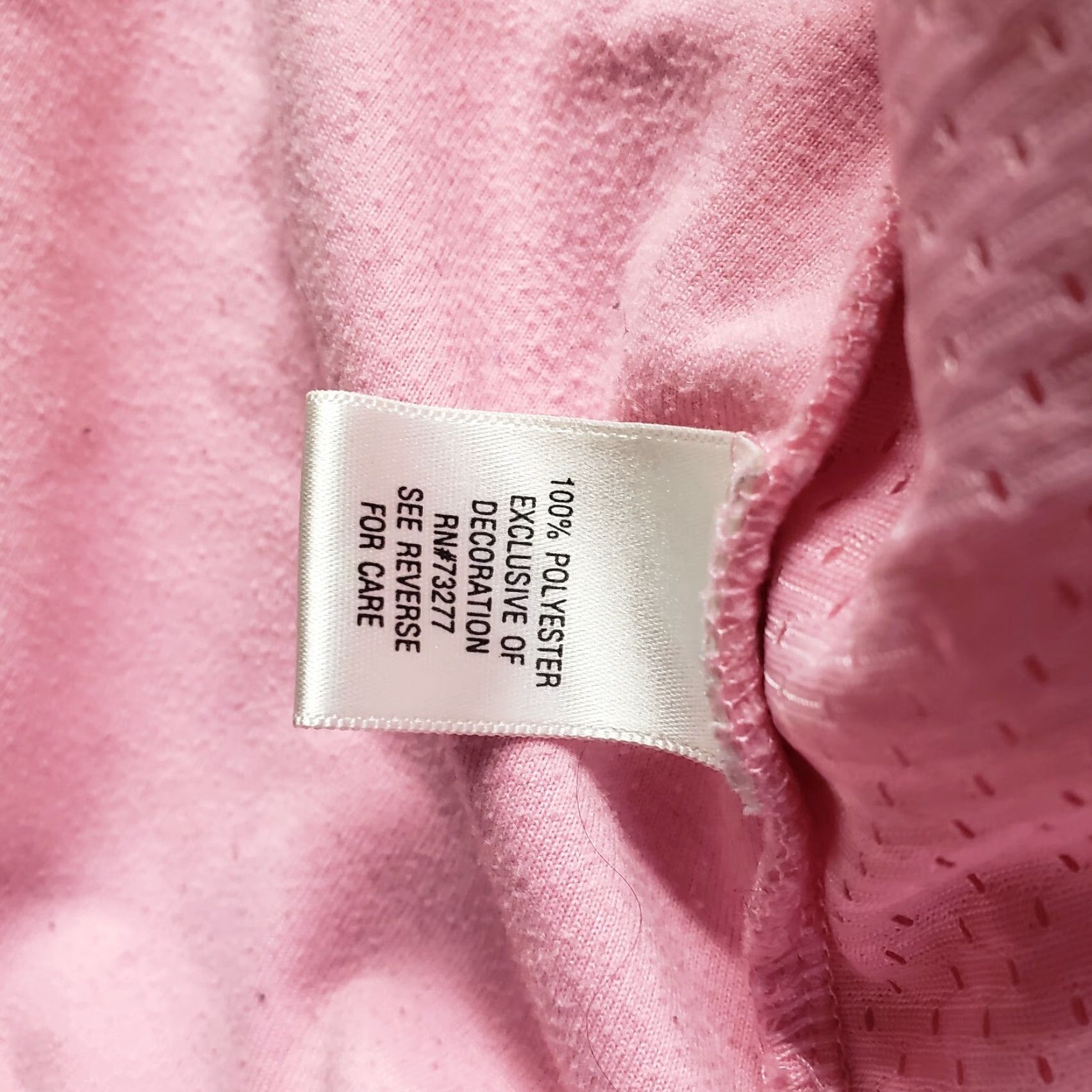 Tek Gear Tek Gear Dry Tek Solid Pink Sweatshirt Hoodie Pullover Adult Womens Size L Large Size L / US 10 / IT 46 - 4 Thumbnail