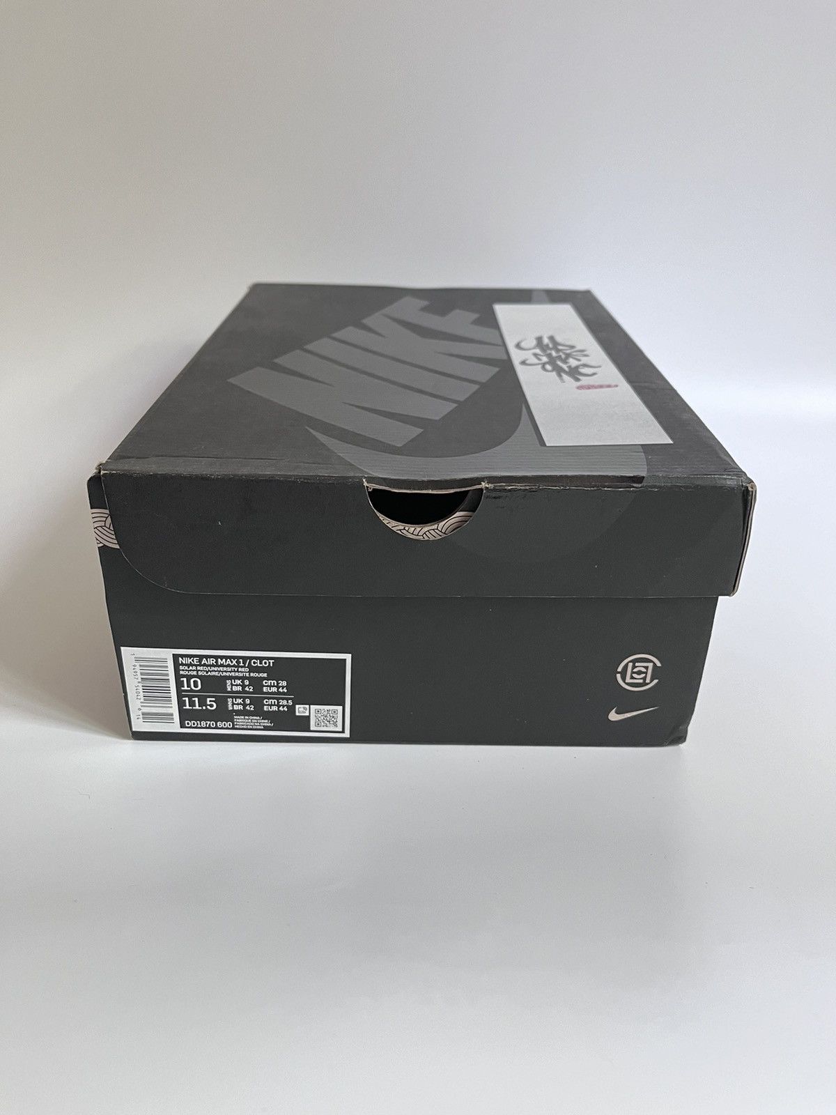 CLOT × Nike Nike Air Max 1 X CLOT “Solar Red” Size US 10 / EU 43 - 12 Thumbnail