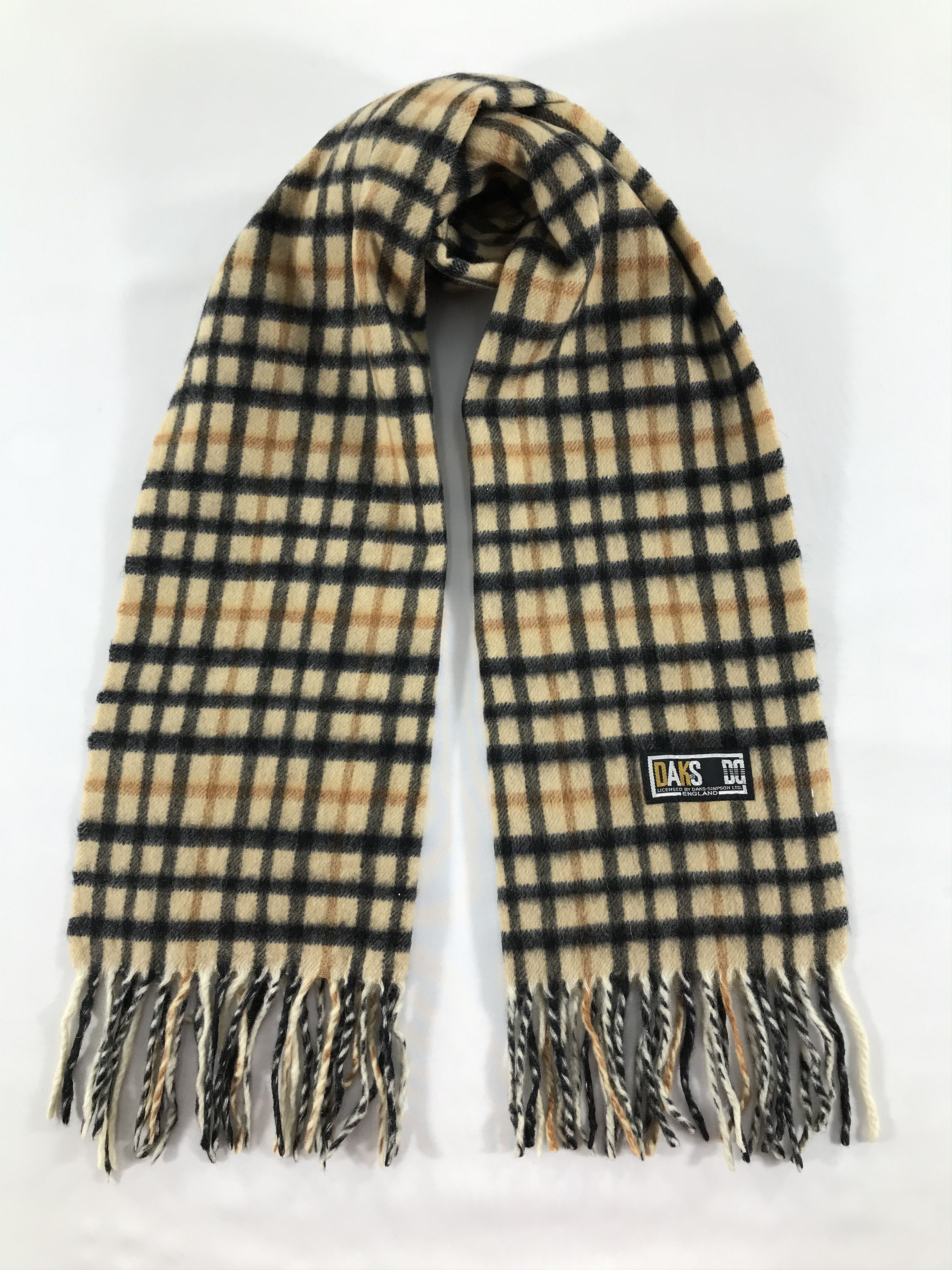 Vintage Daks Scarf/Muffler/Neckwear MF1417