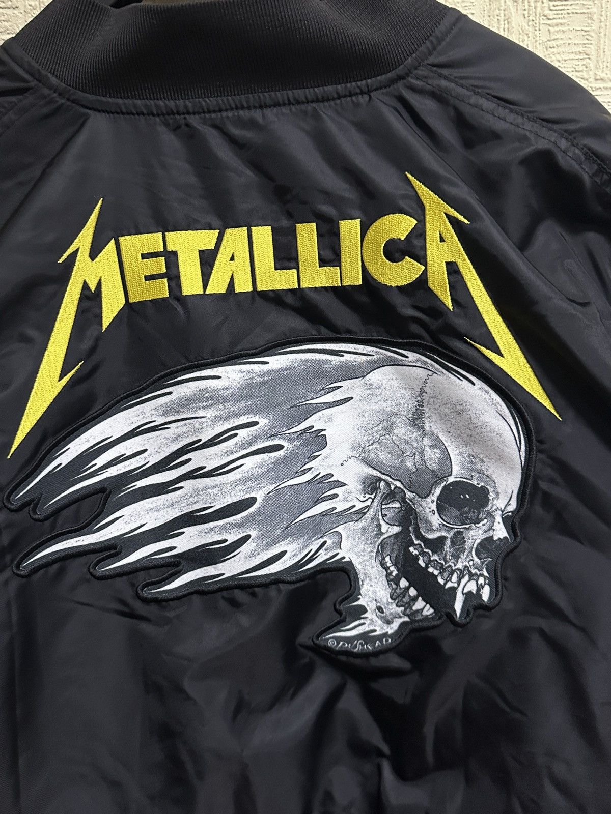 Metallica Metallica Selfridges 2017 Pushead Bomber Jacket Black Sz S Size US S / EU 44-46 / 1 - 8 Thumbnail