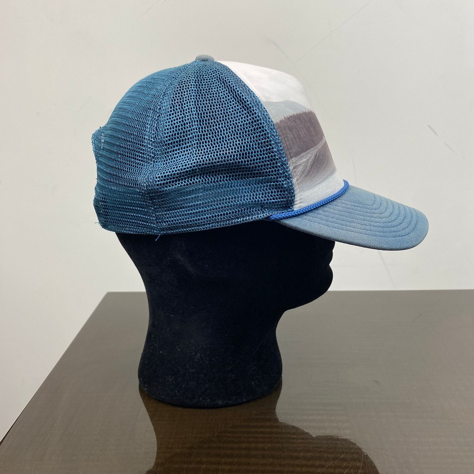 Patagonia Rare Patagonia Interstate Wave Mesh Trucker Hat Snapback Size ONE SIZE - 3 Thumbnail
