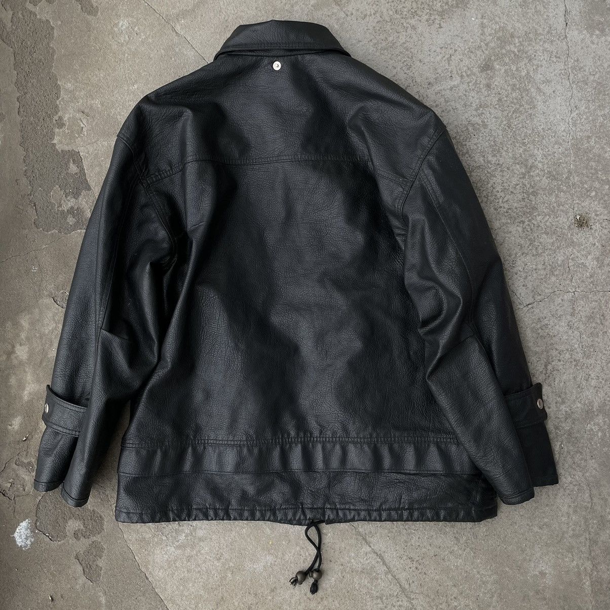 Japanese Brand × Vintage VINTAGE GENUINE LEATHER FIREMAN